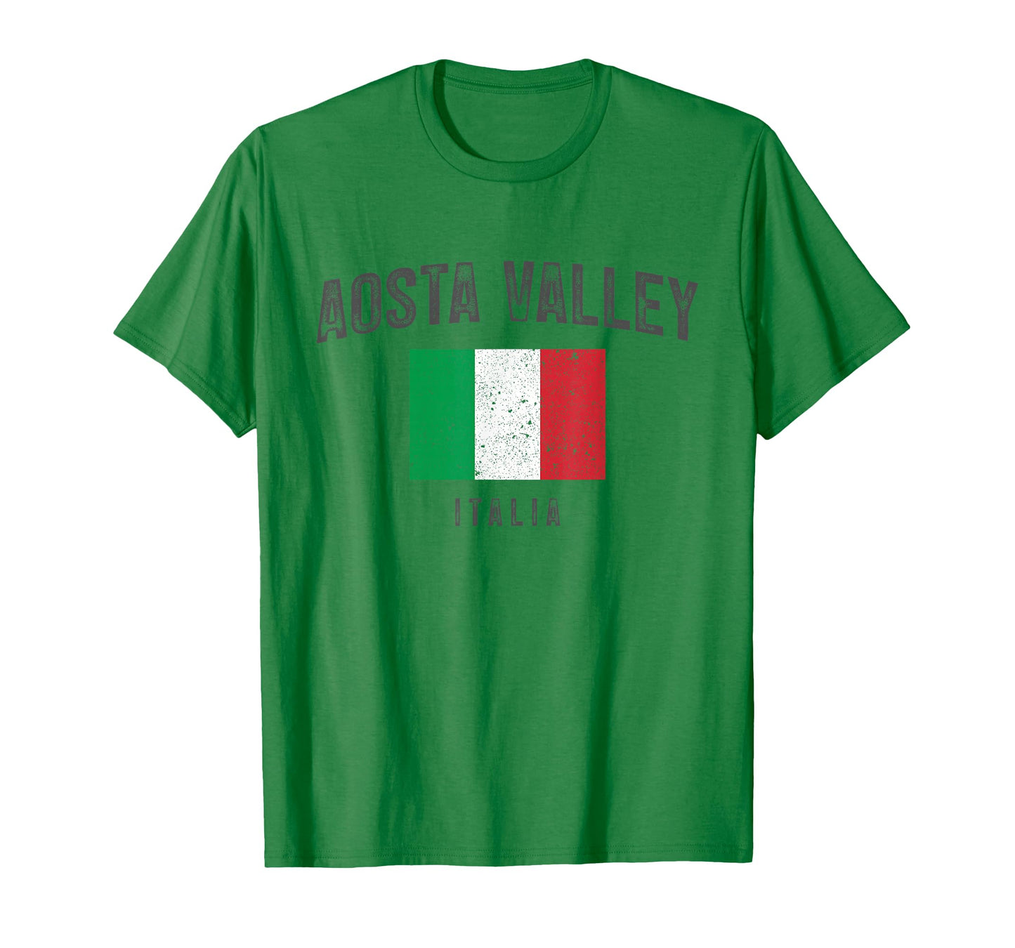 Aosta Valley Region Italy Italia Flag Italian Home Root T-Shirt