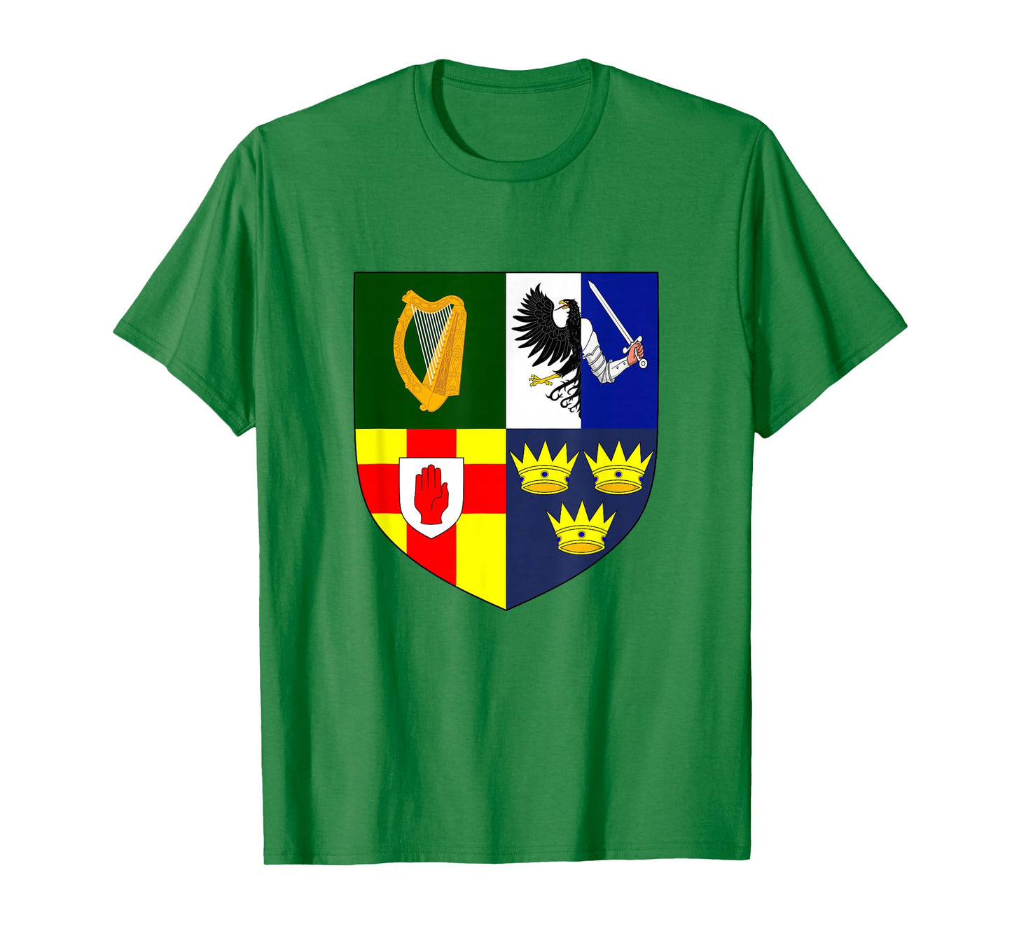 Ireland Provinces Coat of Arms Irish Emblem T-Shirt