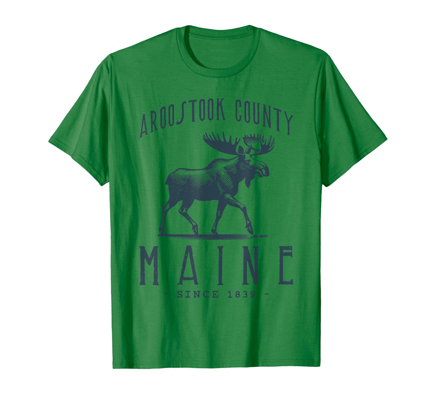 AROOSTOOK COUNTY, MAINE. MOOSE VINTAGE DESIGN T-Shirt