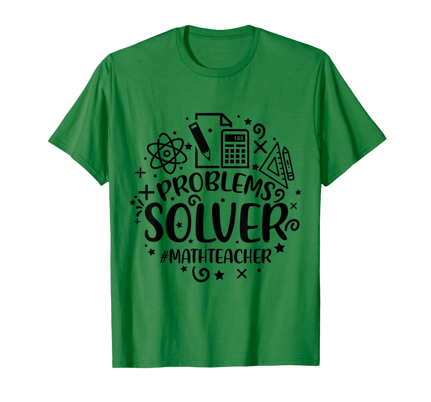 Problem Solver Math Teacher Funny School Teacher T-Shirt