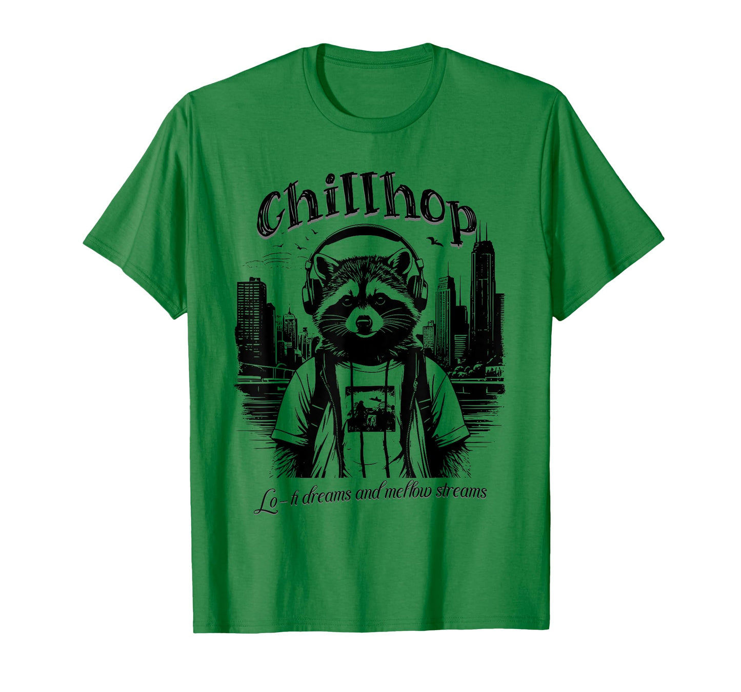 Chillhop Lo-fi Dreams and Mellow Streams T-Shirt