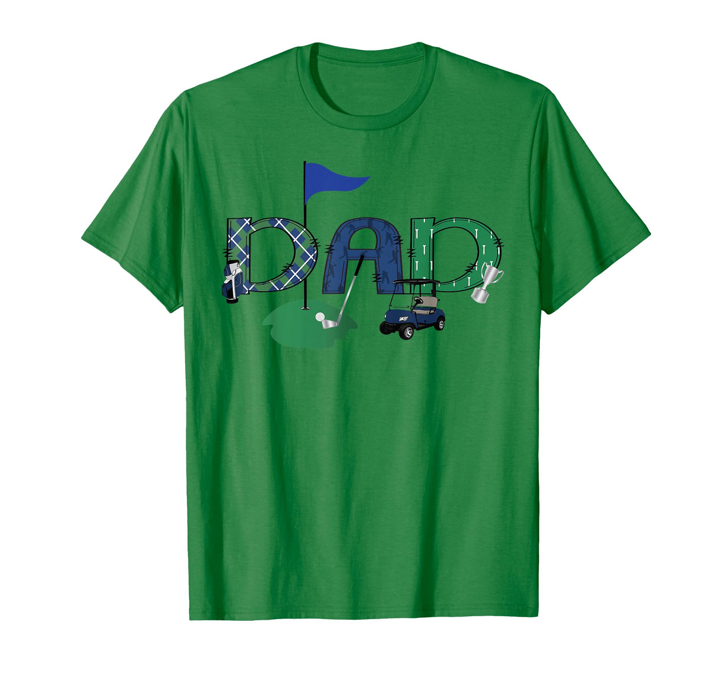Golf Dad Hole In One Golf First Birthday Boy Party T-Shirt