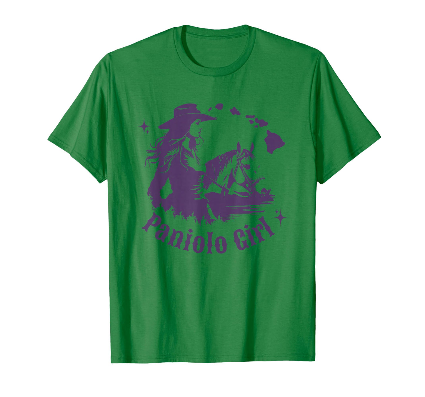Paniolo Girl Hawaiian Cowgirl Hawaii Country Girl T-Shirt
