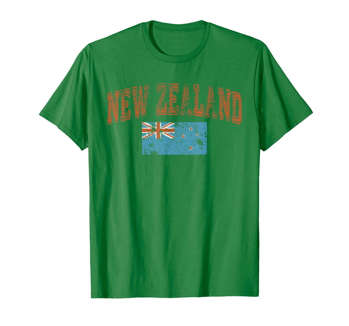 Vintage Retro Faded New Zealand Flag Zealander Pride T-Shirt