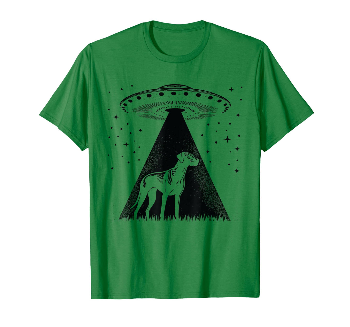 Rhodesian Ridgeback Mom Dad Dog - Funny Alien UFO T-Shirt