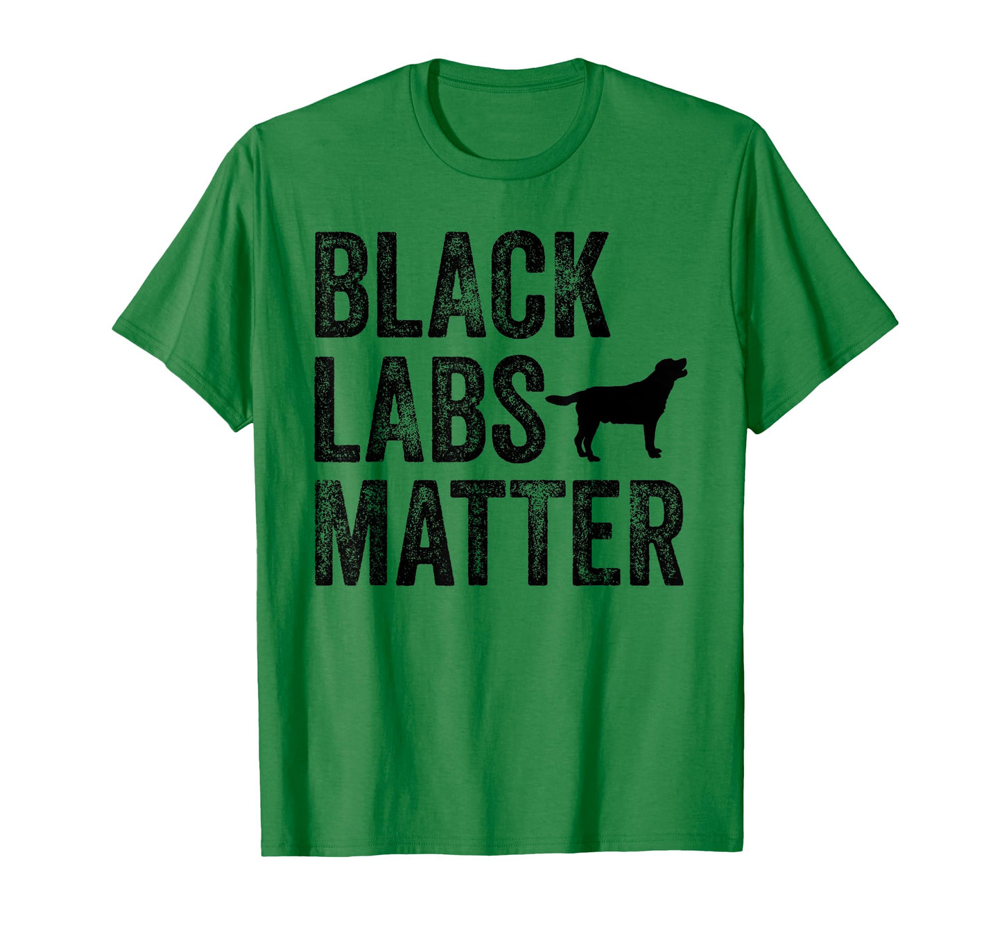 Black Labs Matter Labrador Dog Lover Owner Distressed Retro Men Women T-Shirt