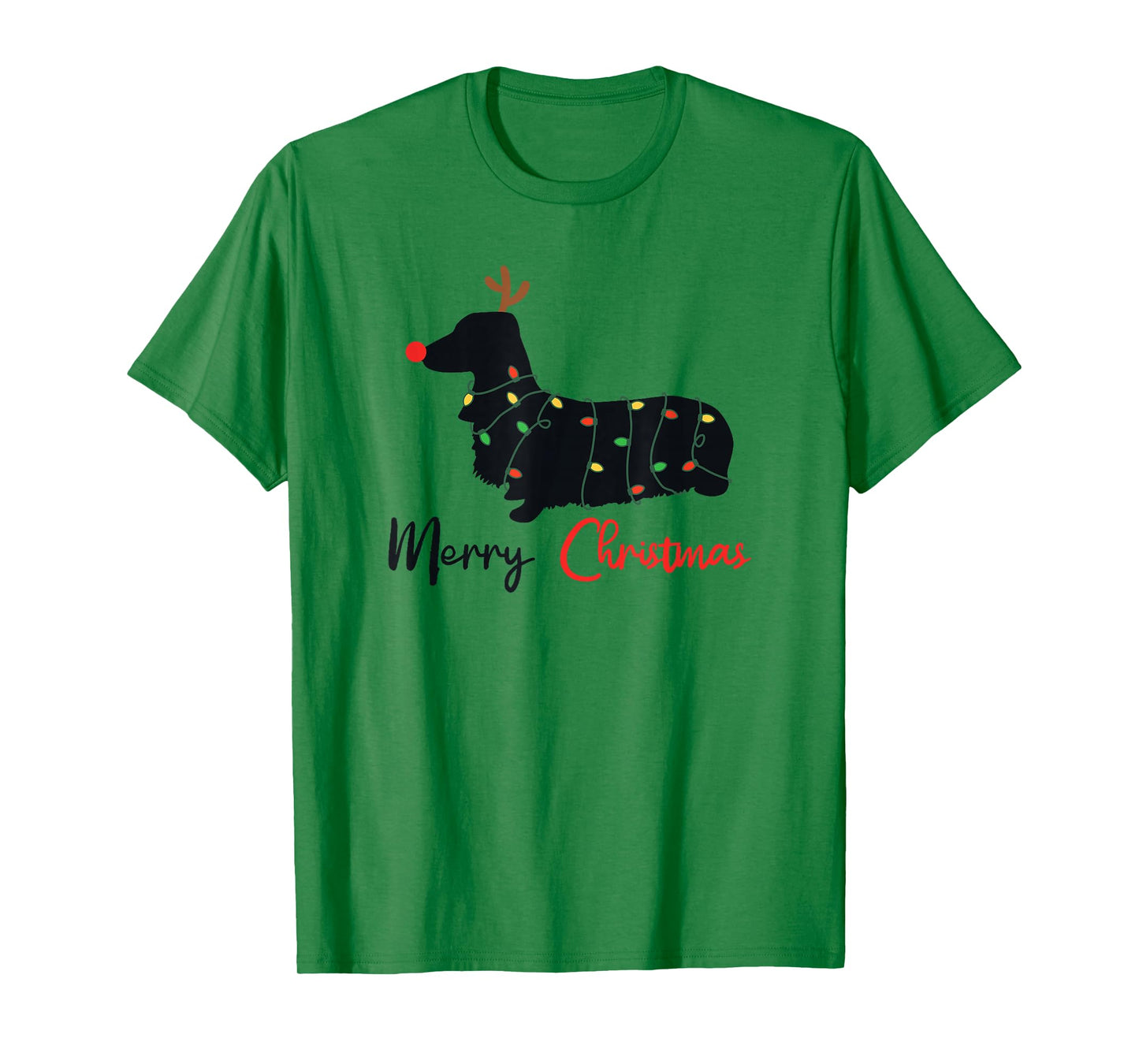 Dachshund Merry Christmas Winter Dogs Christmas T-Shirt
