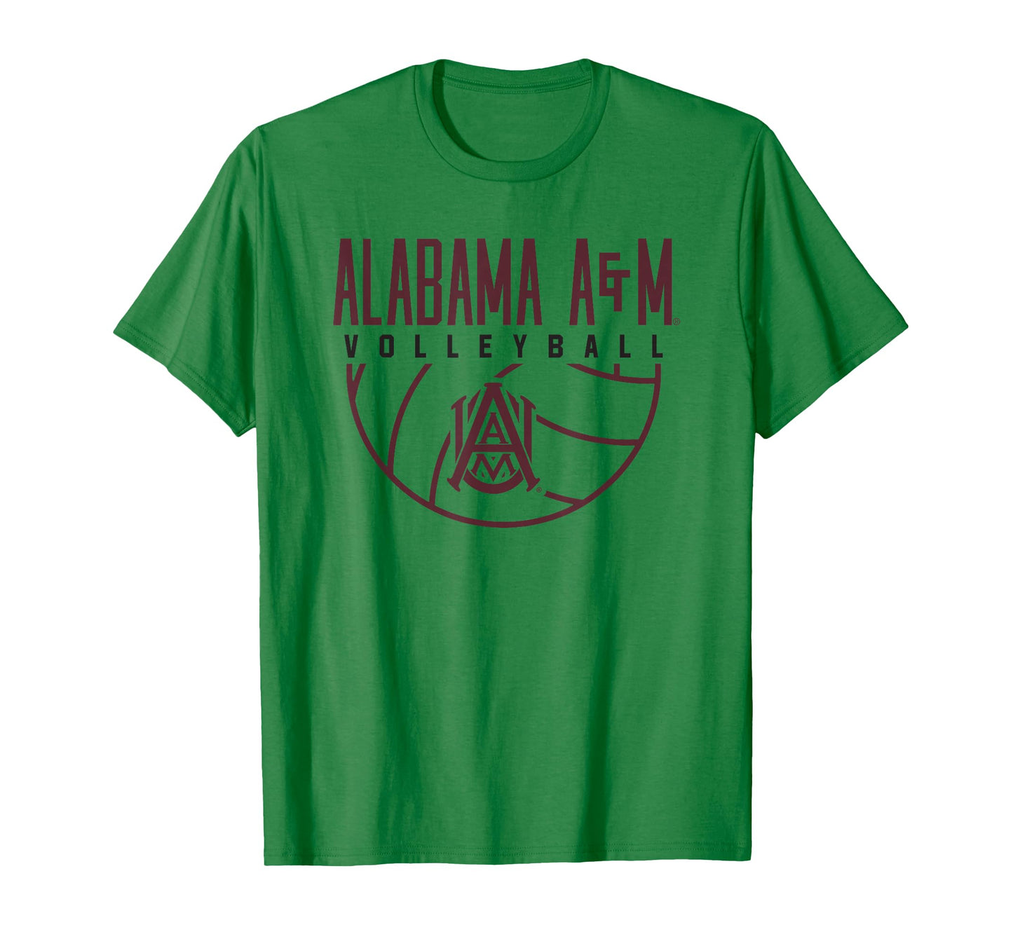 Alabama A&M University Bulldogs Volleyball Arch T-Shirt
