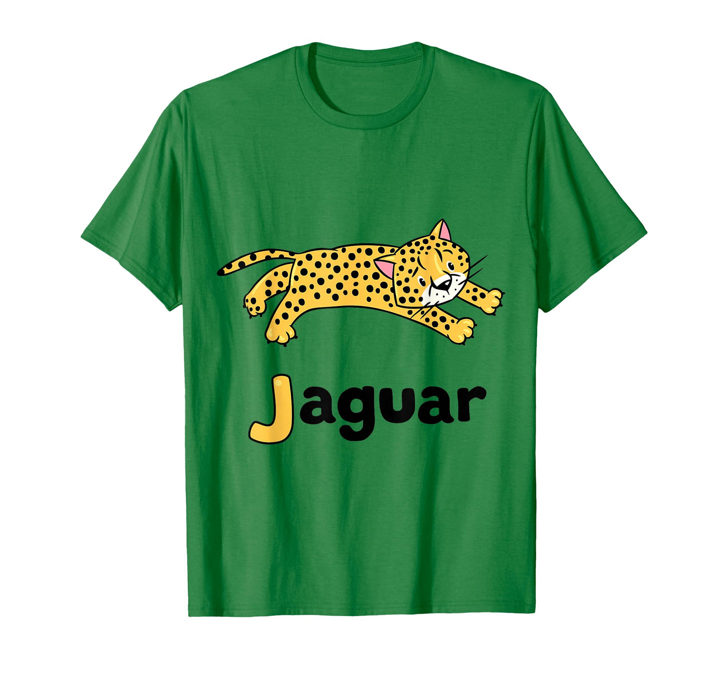 J is for Jaguar ABC Alphabet T-shirt for Teachers Students T-Shirt