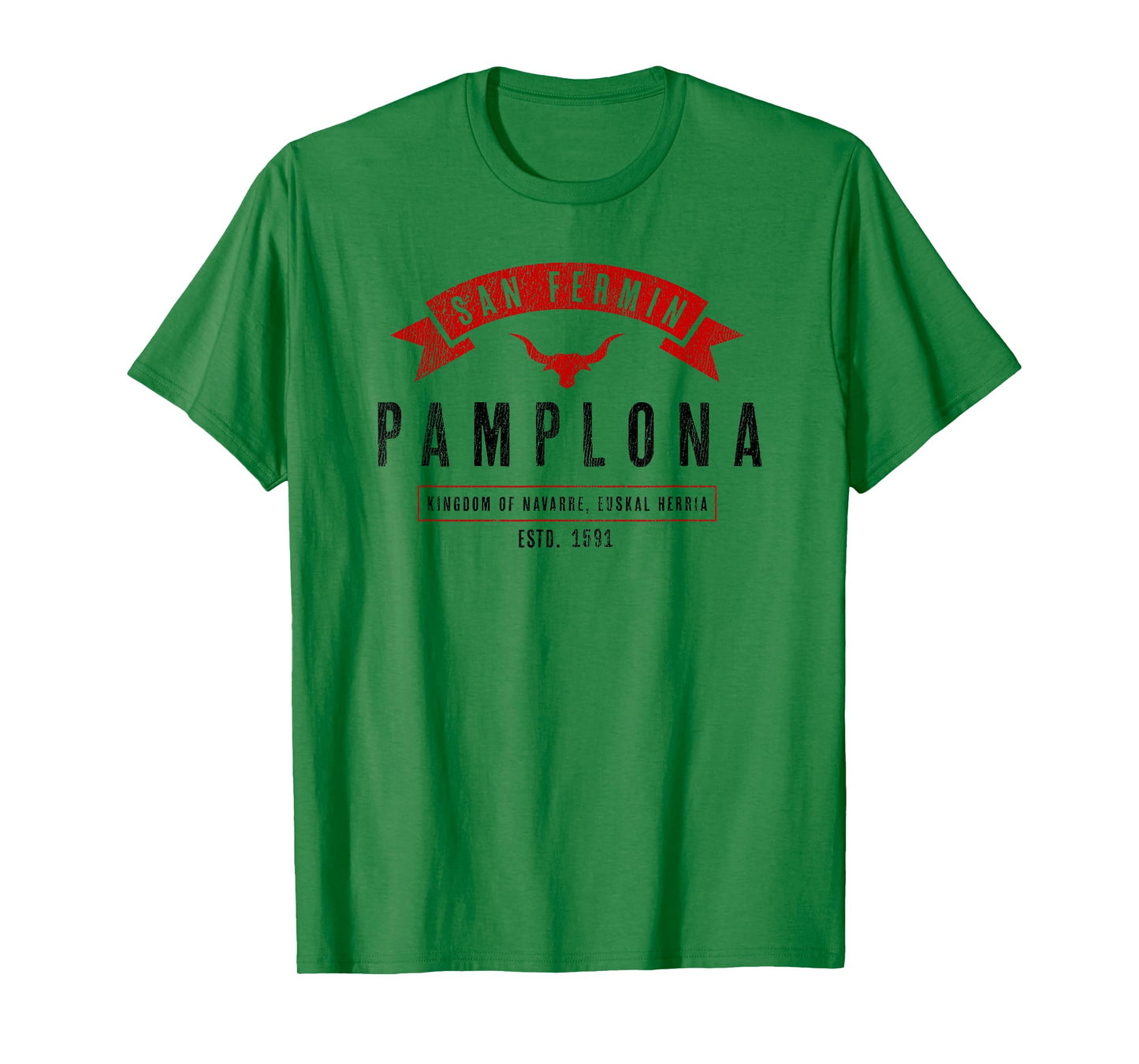Basque: Pamplona Shirt / San Fermin T-Shirt