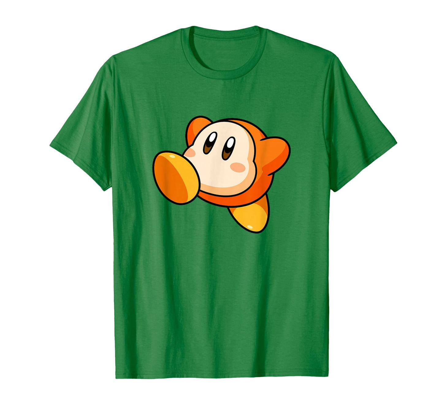 Kirby Cute Waddle Dee Jumping Around Big Nintendo Icon T-Shirt