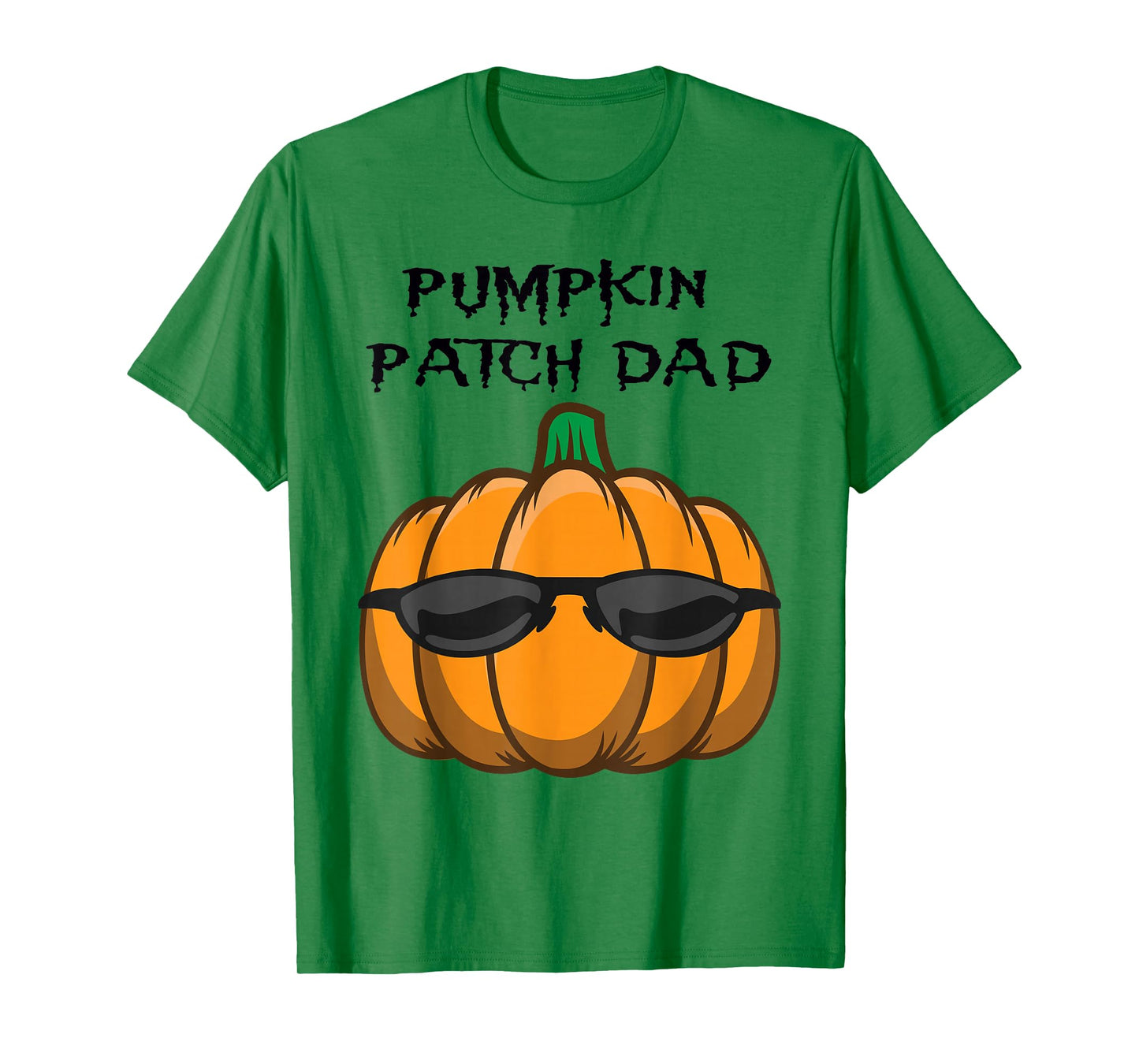 Pumpkin Patch Dad Halloween Outfit Funny Jack O Lantern T-Shirt