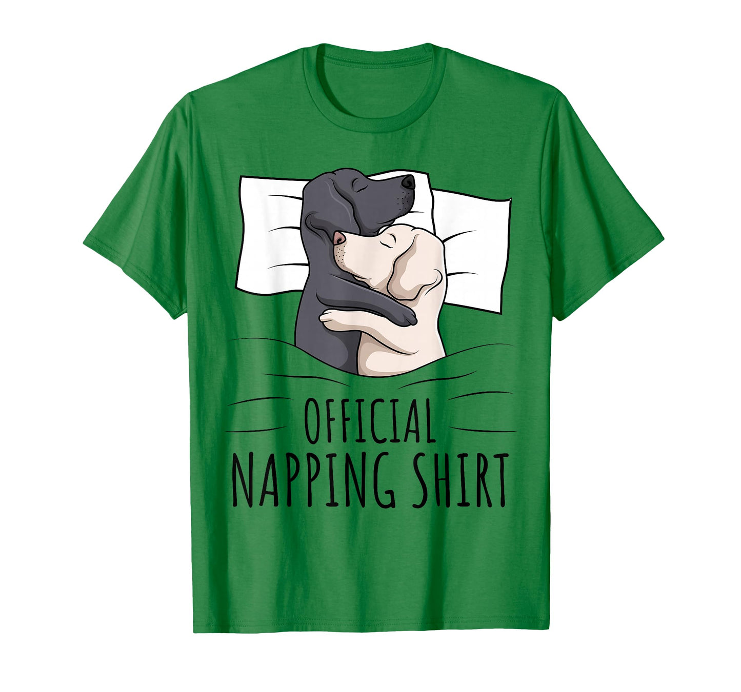 Sleeping Labrador Retriever Lab Dog Official Napping T-Shirt