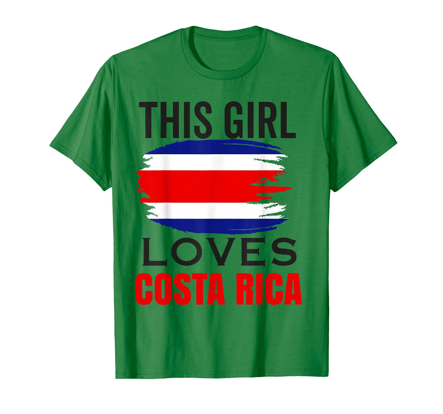 Costa Rica Flag Women Costa Rican Camiseta Mujer Souvenir T-Shirt