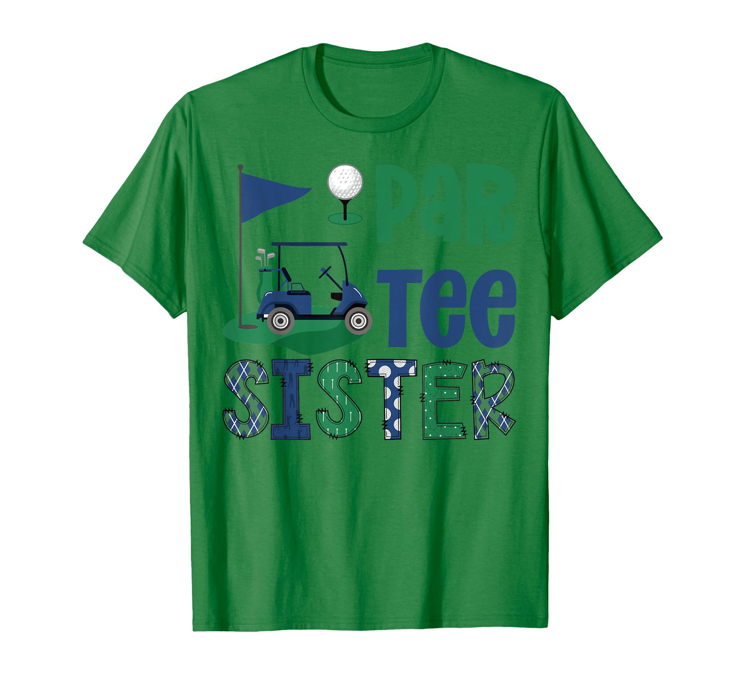 Par-Tee Sister Golf Lover Birthday Party Family Matching T-Shirt