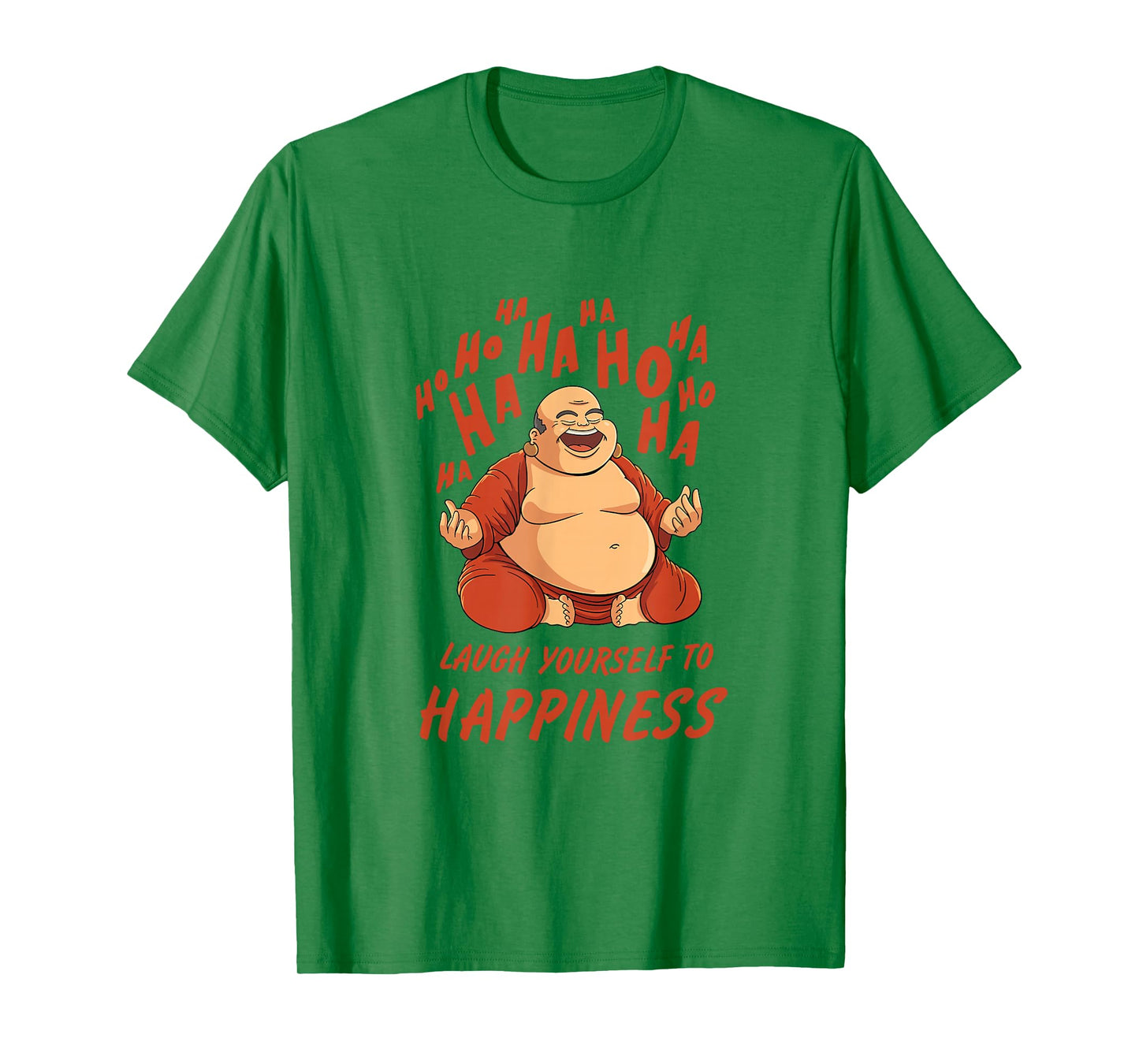 Laughing Meditation Buddha Design for Laughter Yoga Training T-Shirt