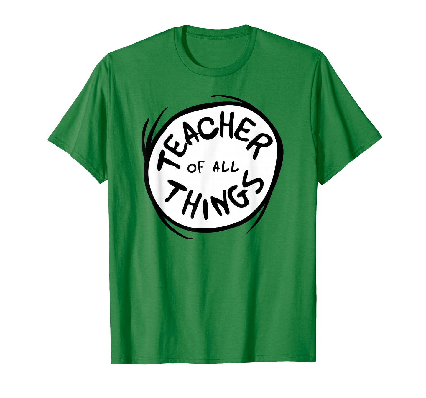 Dr. Seuss Teacher of All Things Emblem T-Shirt