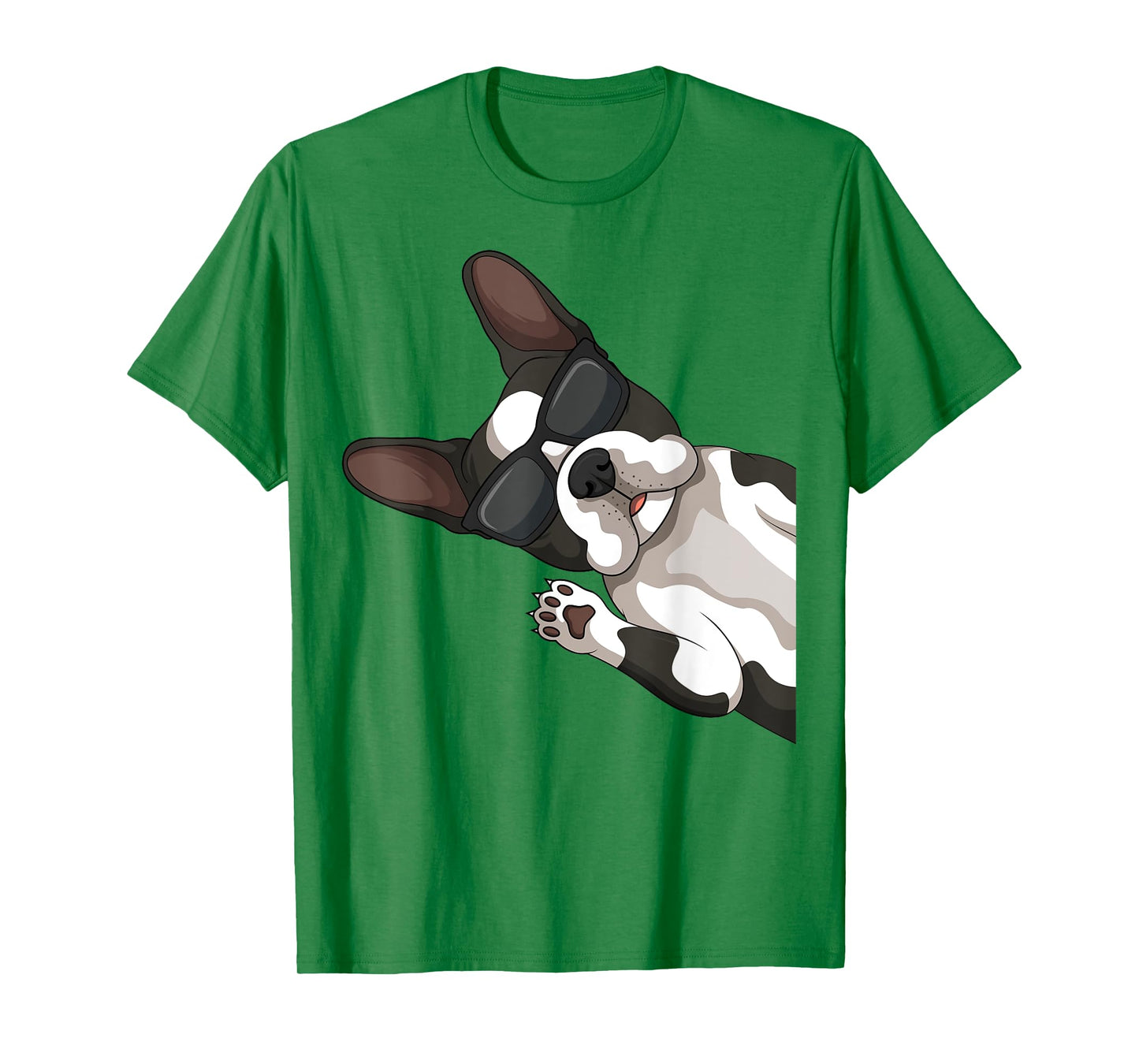 Boston Terrier Bostie Dog Kids Men T-Shirt