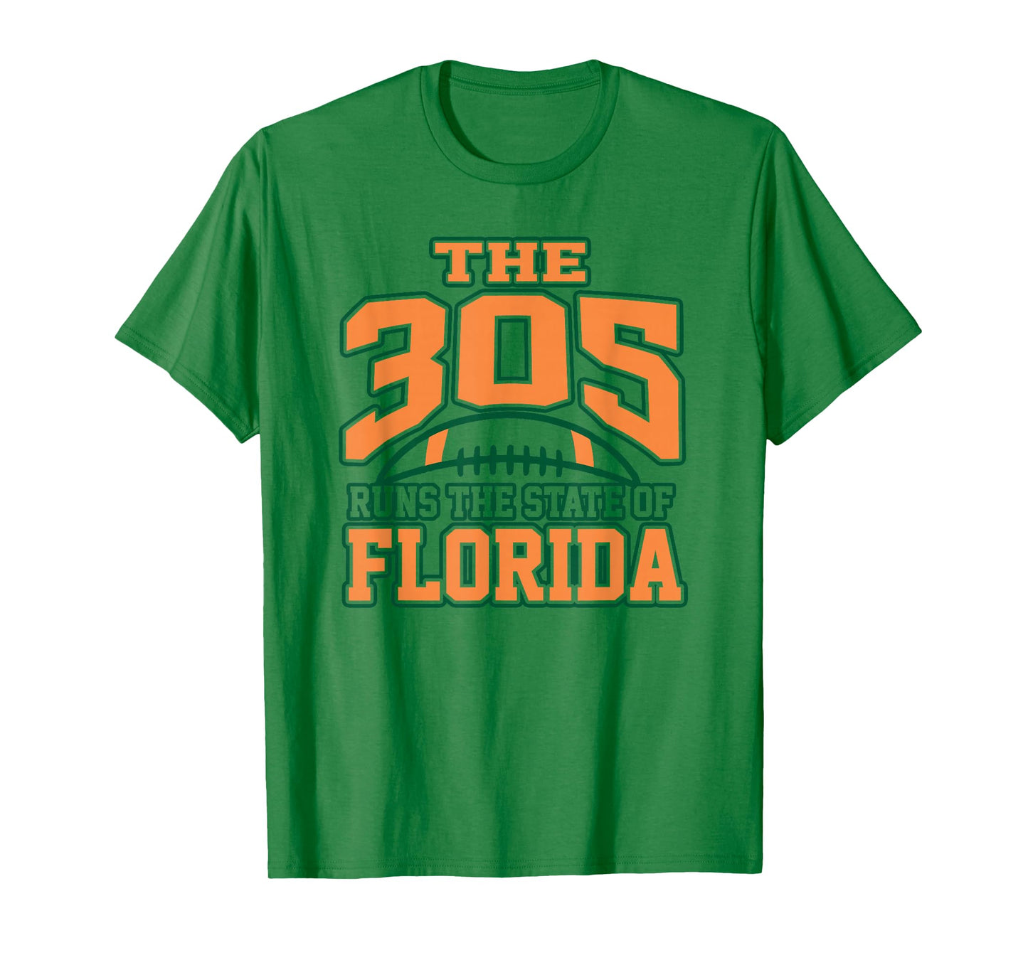 Miami 305 Runs The State of Florida Urban Lifestyle Culture T-Shirt