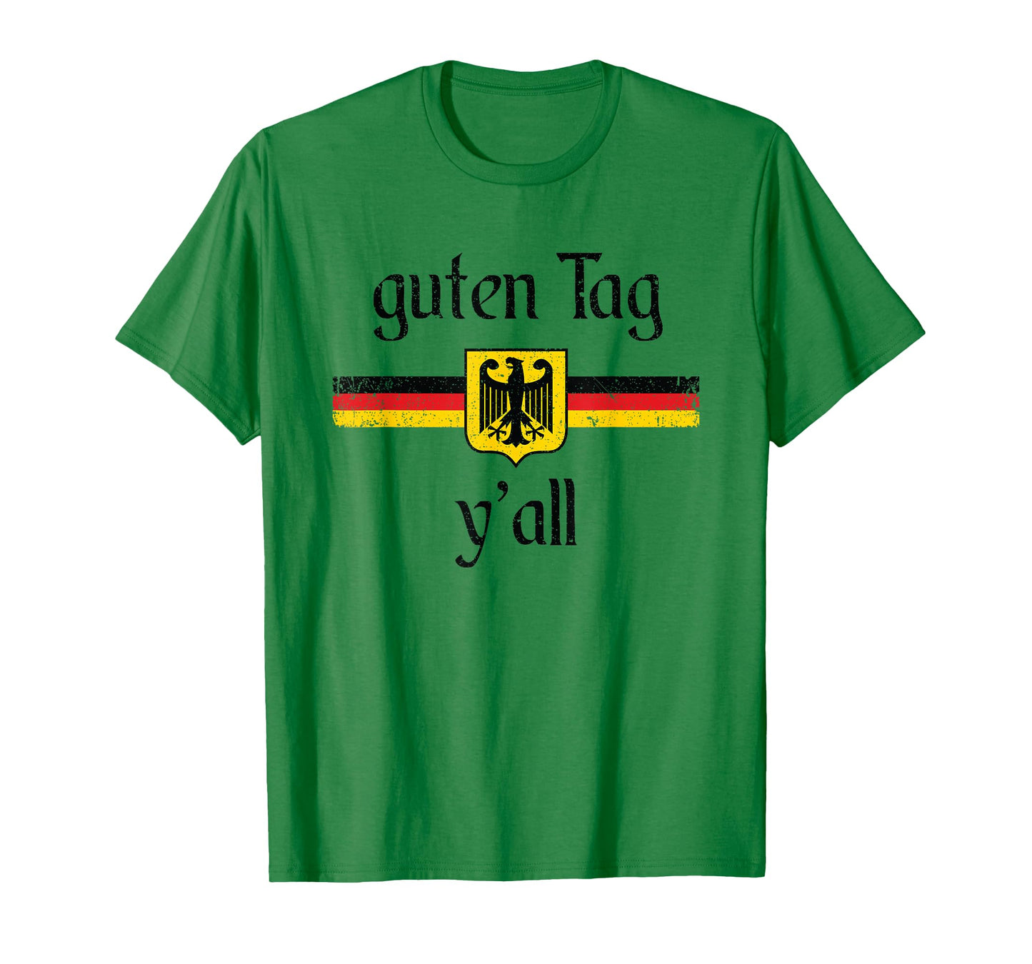 Oktoberfest German Flag Eagle Festival Hello Y'all T-Shirt