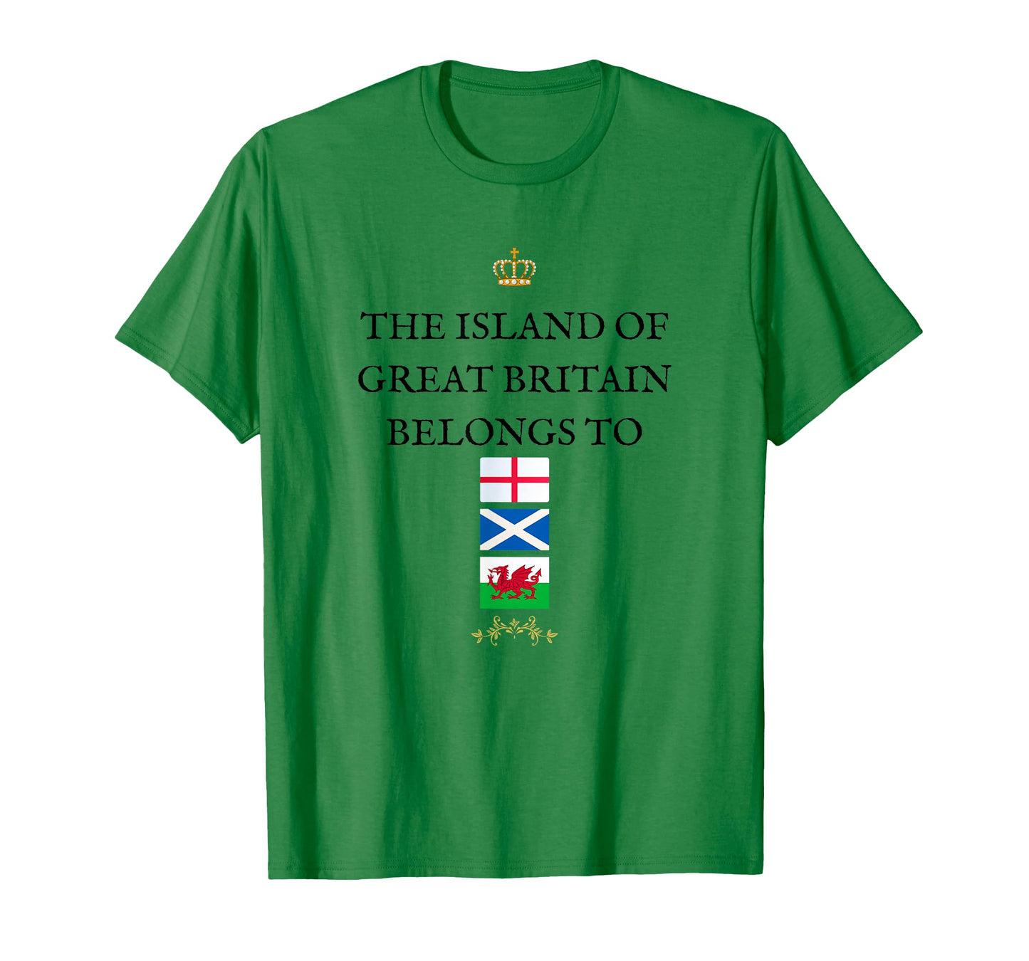 Patriotic Great Britain Pride Supporter Proud British Island T-Shirt