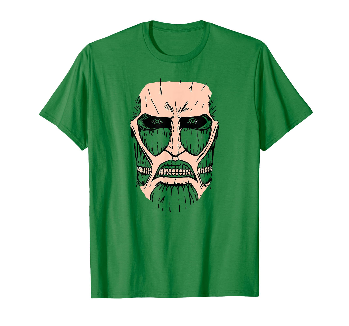Attack on Titan Colossal Titan Face Costume Anime T-Shirt