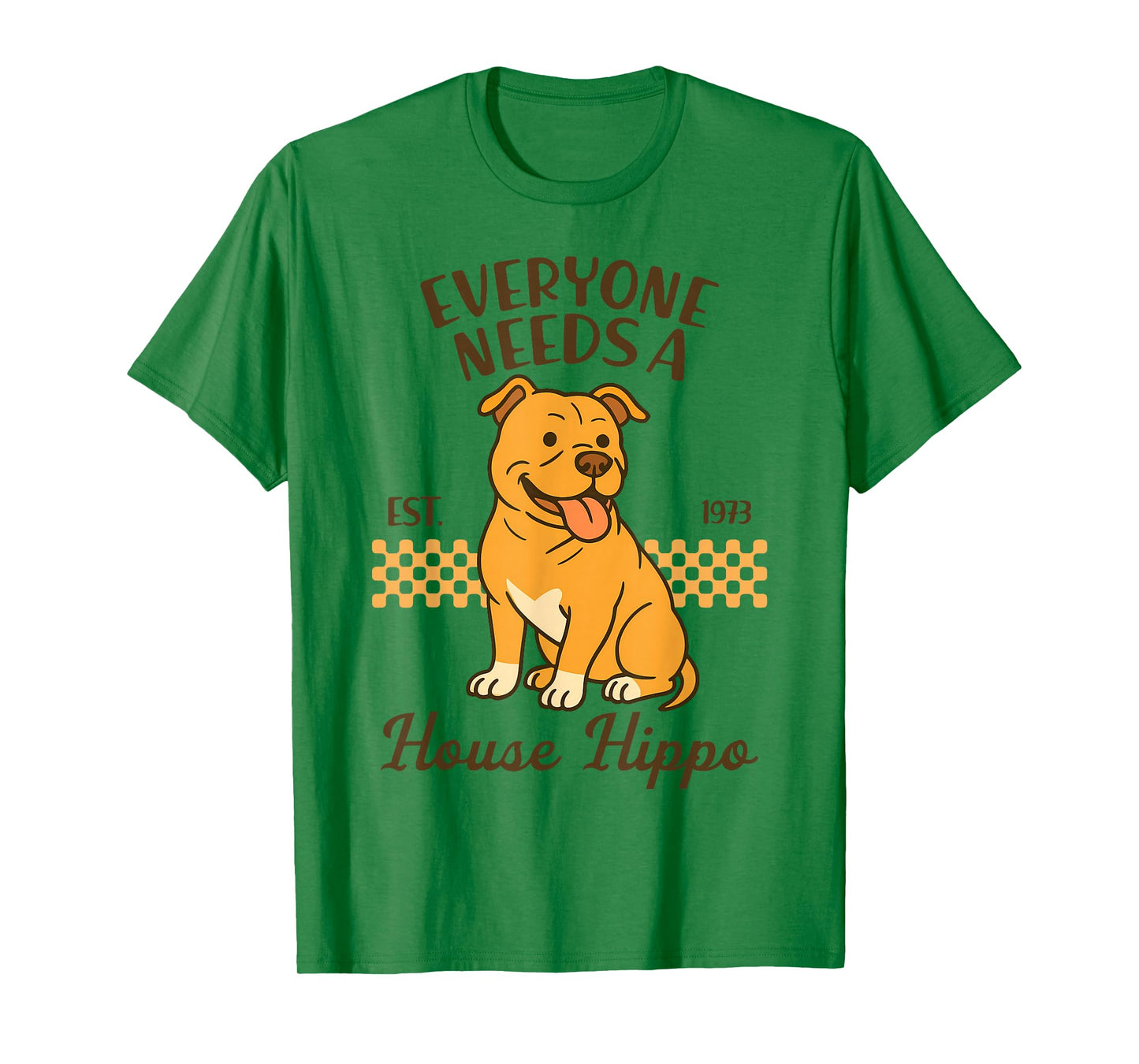 Pitbull Mom Pittie Mom Dog Mama Everyone Needs A House Hippo T-Shirt