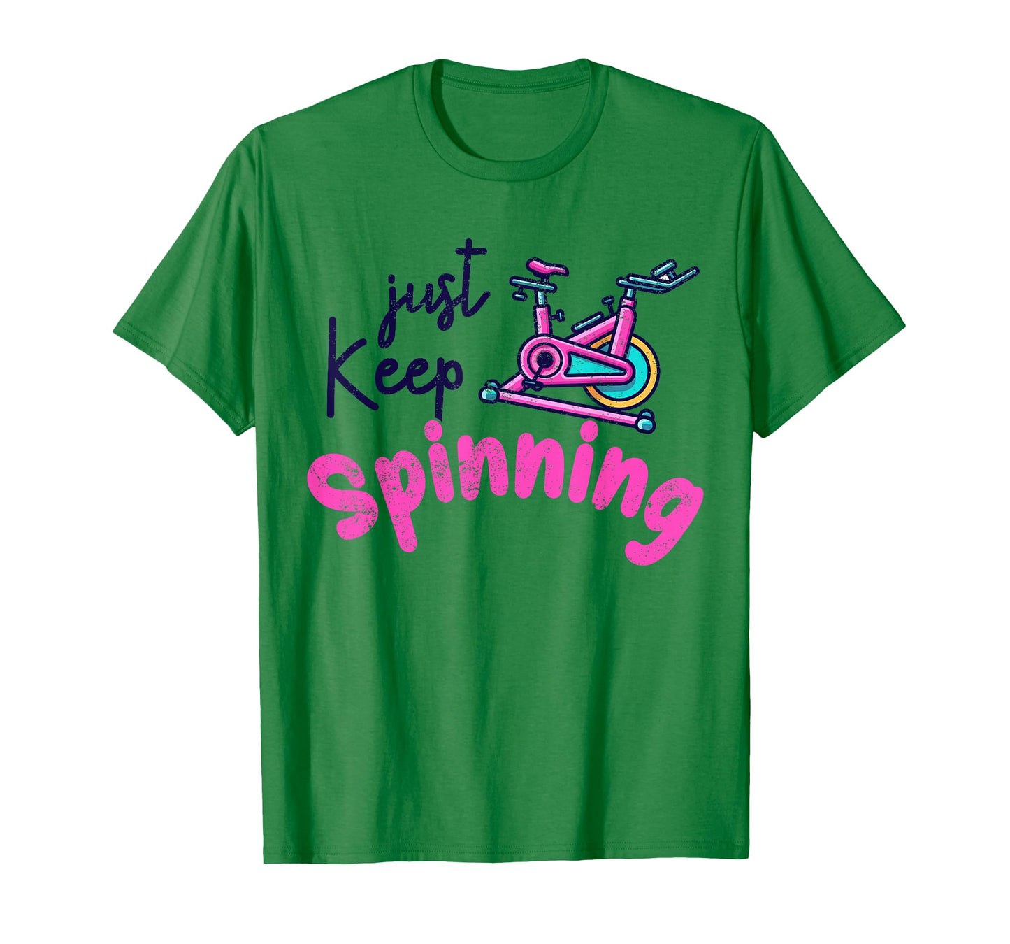Spinning Class Indoor Rhythmic Cycling Spin Bike Workout T-Shirt