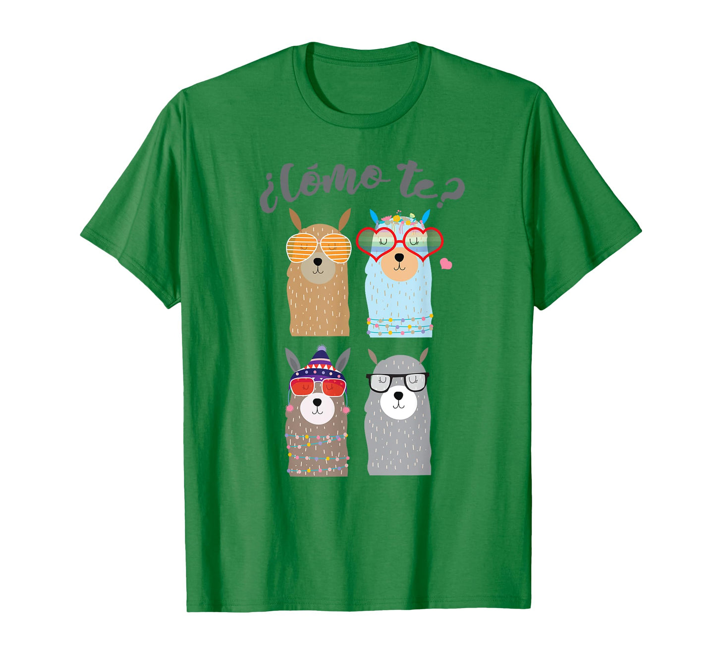 Como te llamas? Funny Womens Bilingual Spanish Teacher T-Shirt