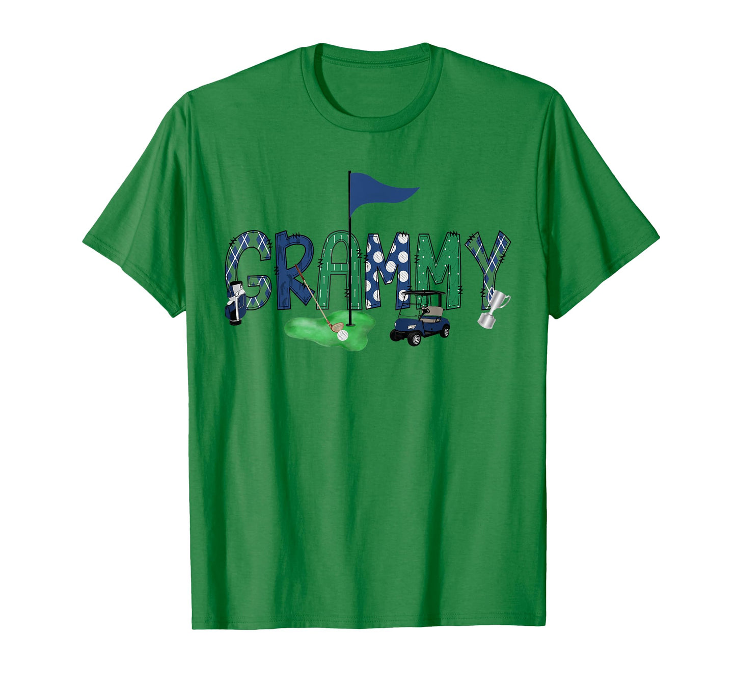 Grammy Of The Birthday Boy Hole in One Golf Sport Matching T-Shirt