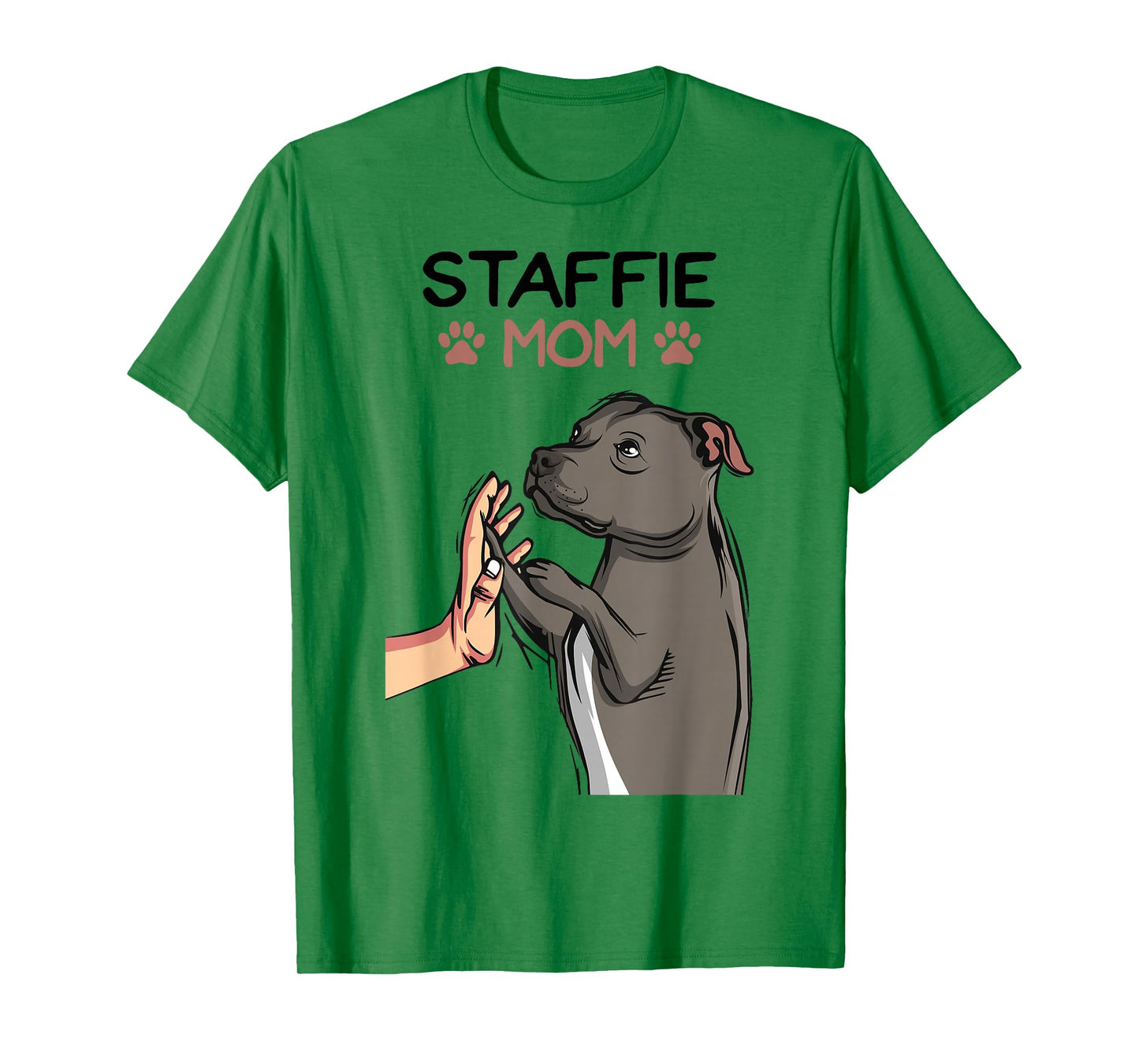 Staffordshire Bull Terrier Dog Mom Staffie T-Shirt