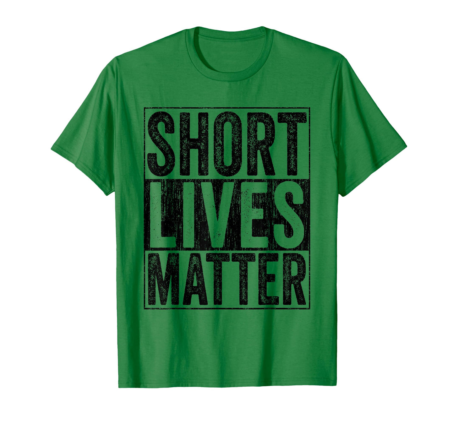 Short Lives Matter Funny Vintage Short Persons T-Shirt