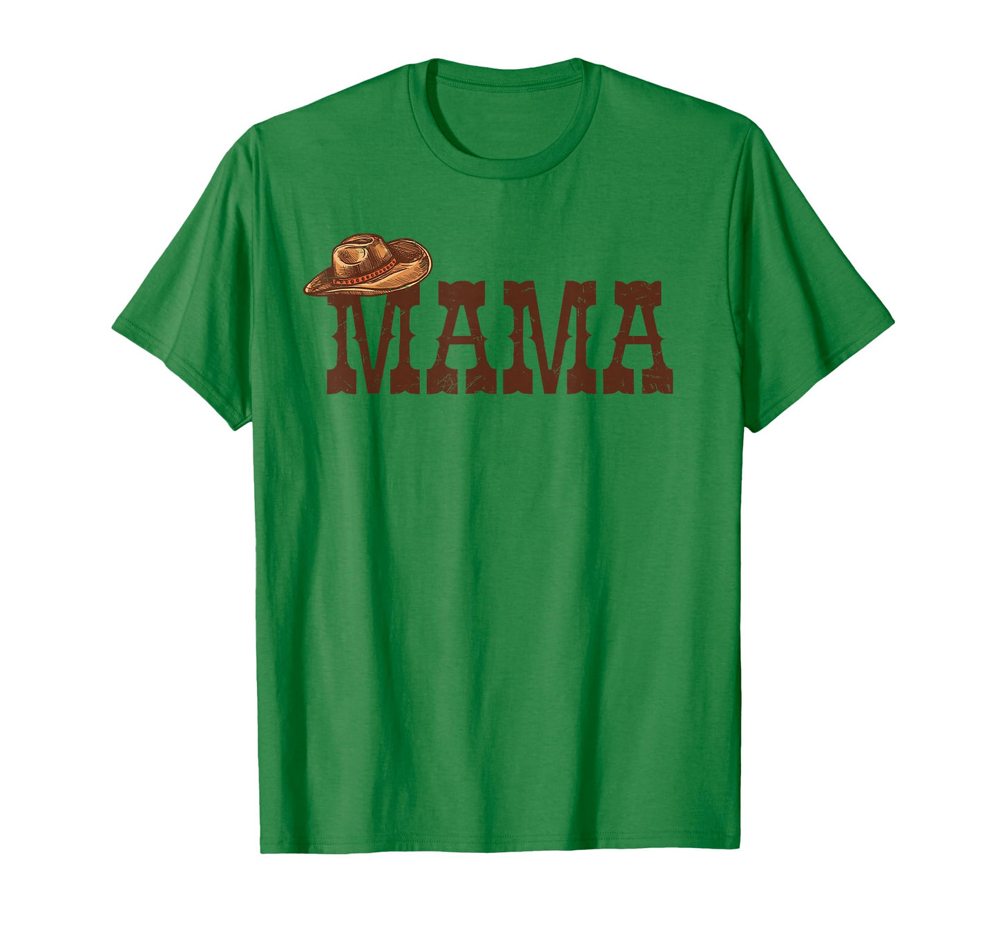 Mama Mom Western Family Matching Birthday Cowboy Cowgirl T-Shirt