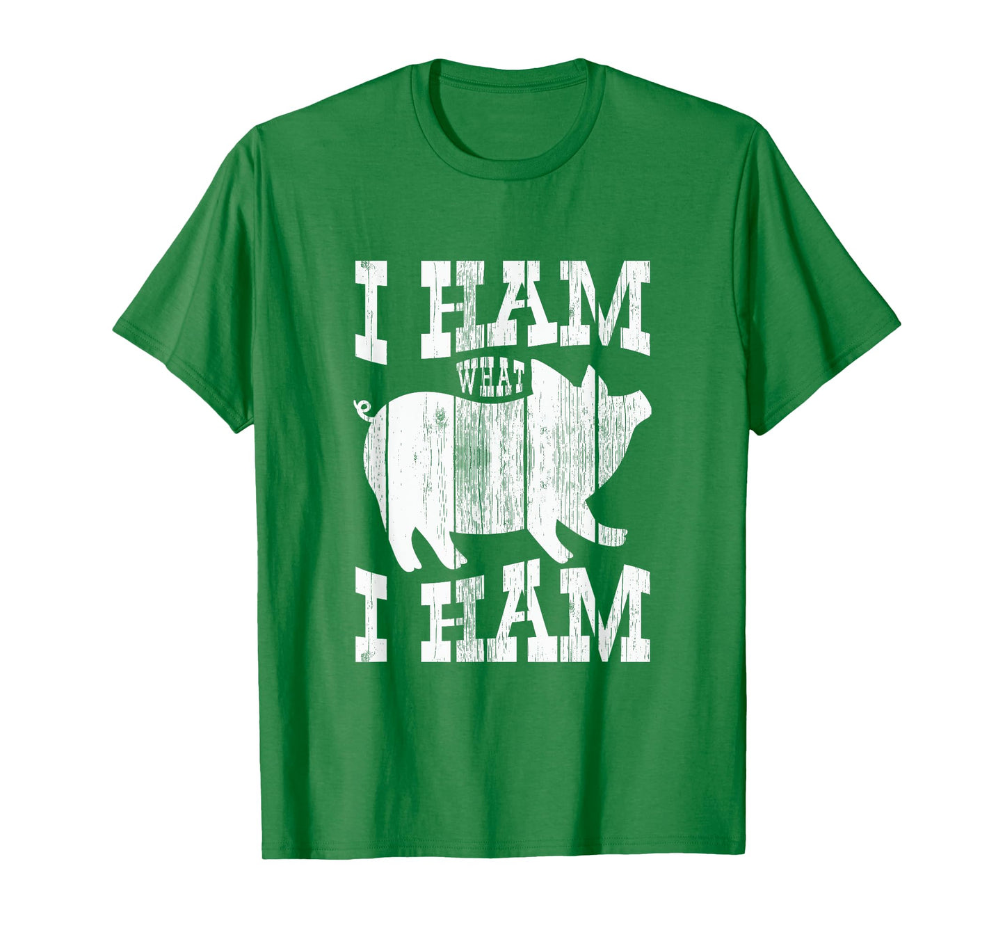 I Ham What I Ham Pig Lover Funny Farmer T-Shirt