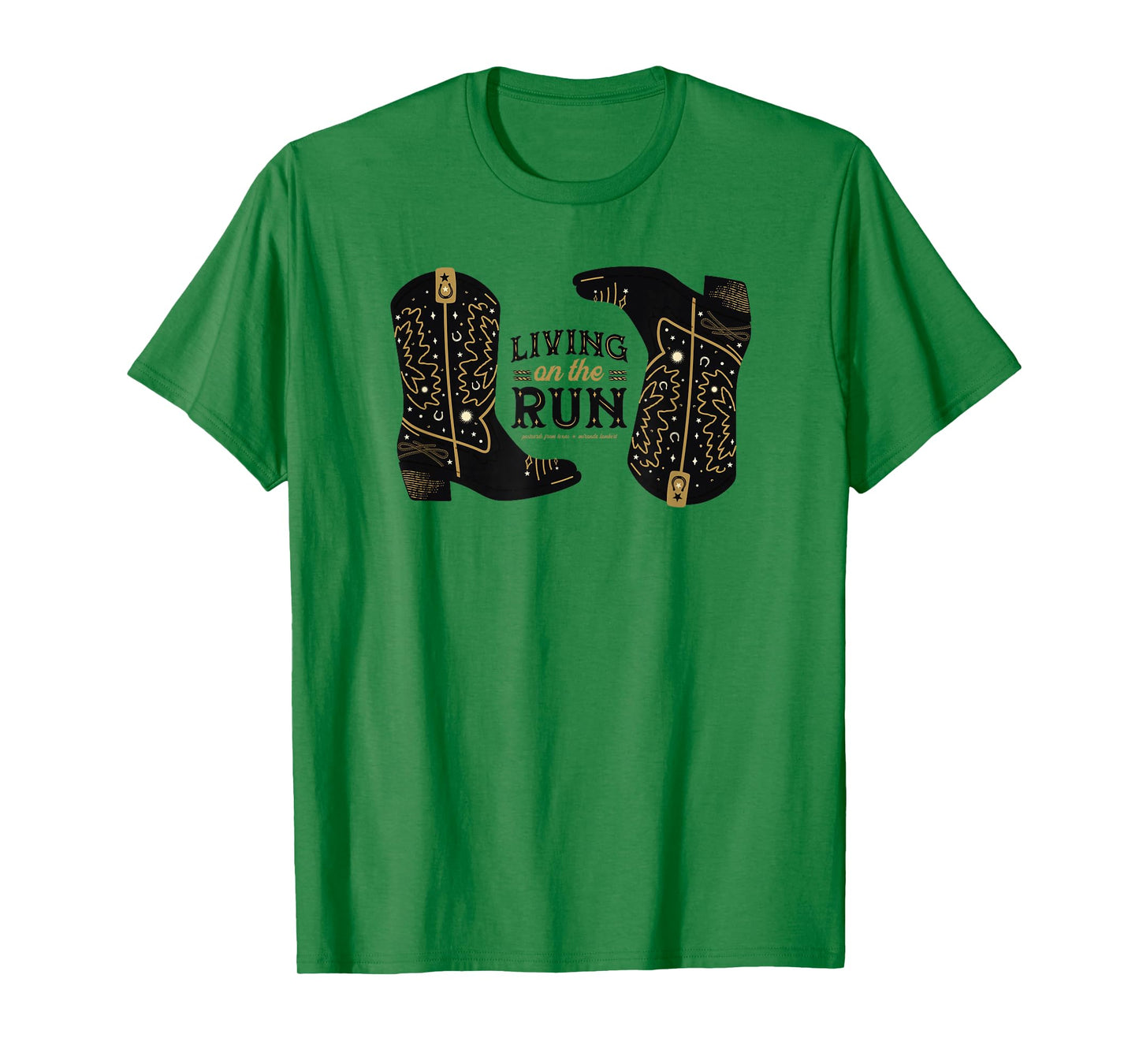 Miranda Lambert Living On The Run Postcards From Texas T-Shirt