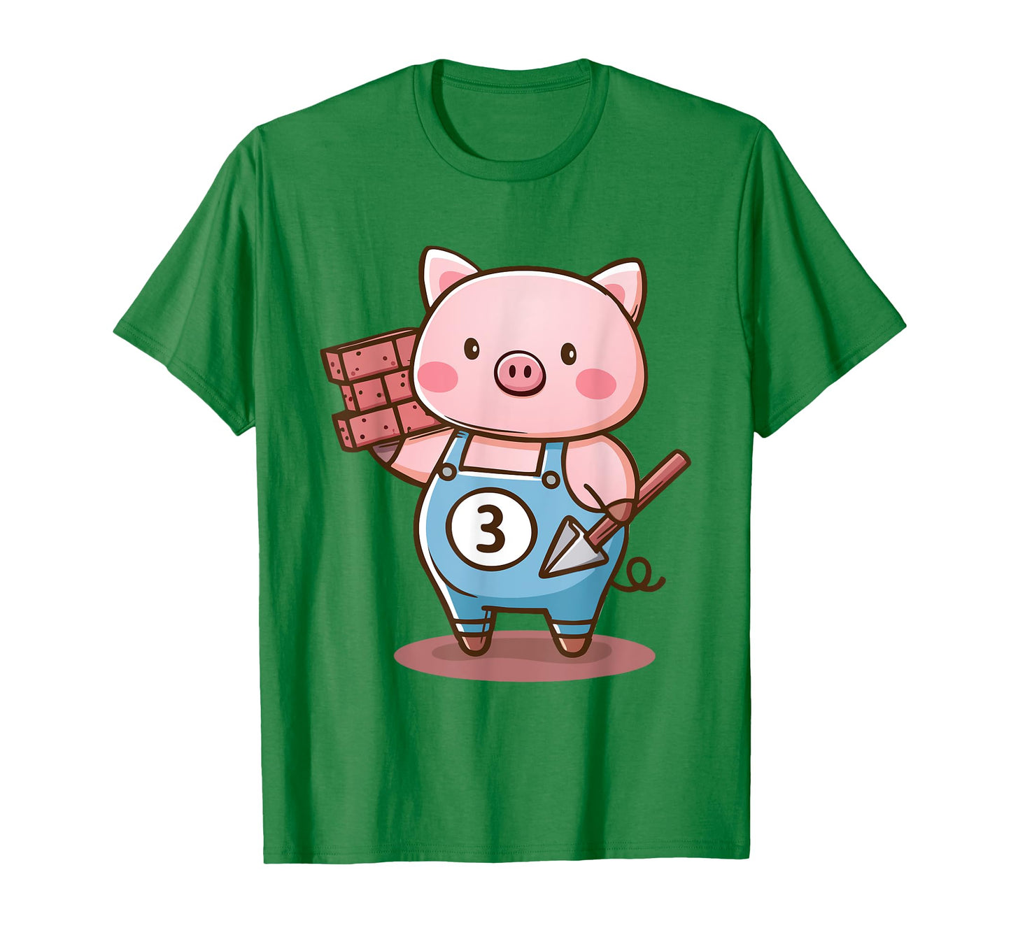 Three Little Pigs Pig 3 Costume Girls Boys Adults T-Shirt