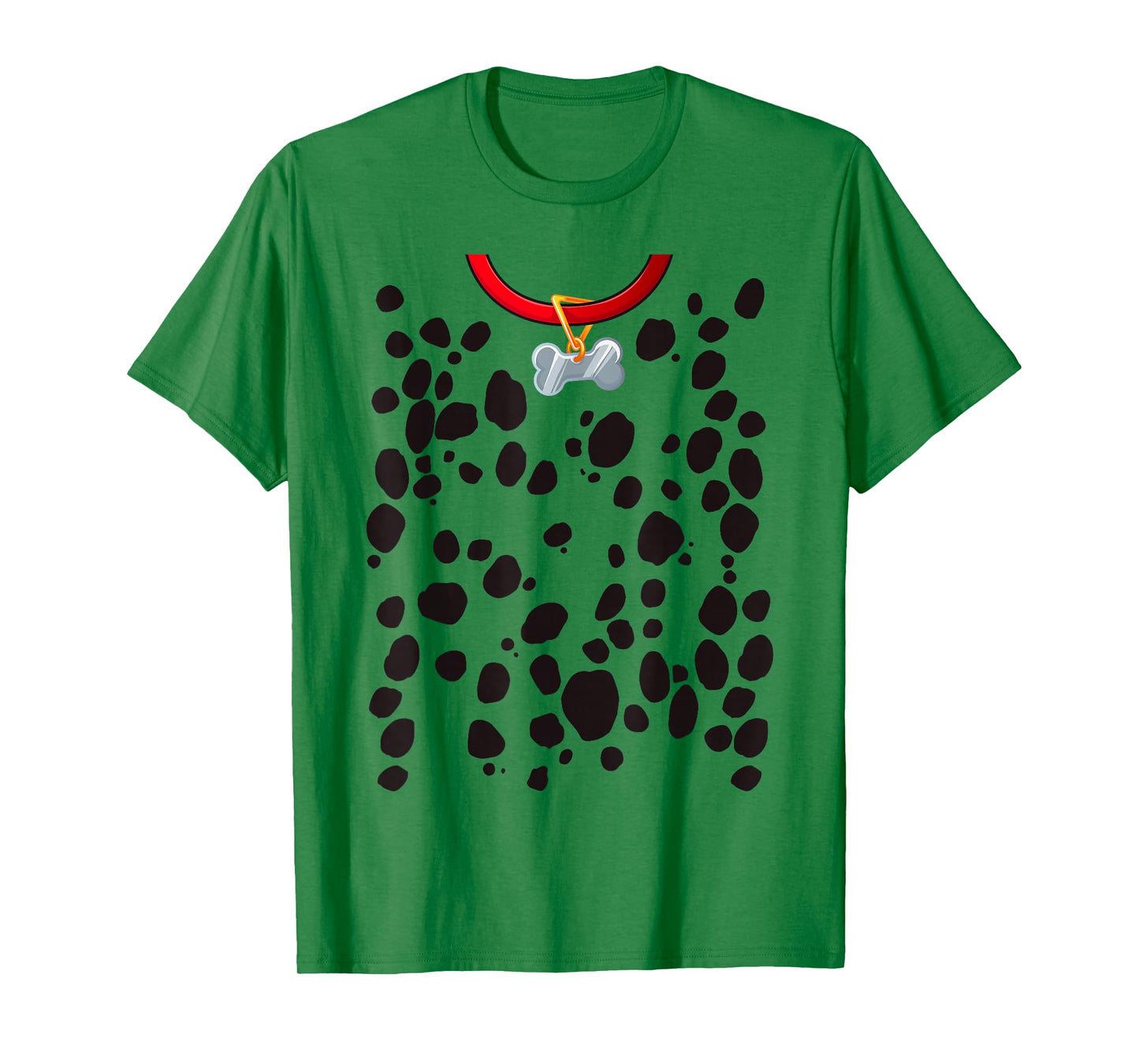Dalmatian Costume Print Dog Dalmatians Halloween Adult Kids T-Shirt