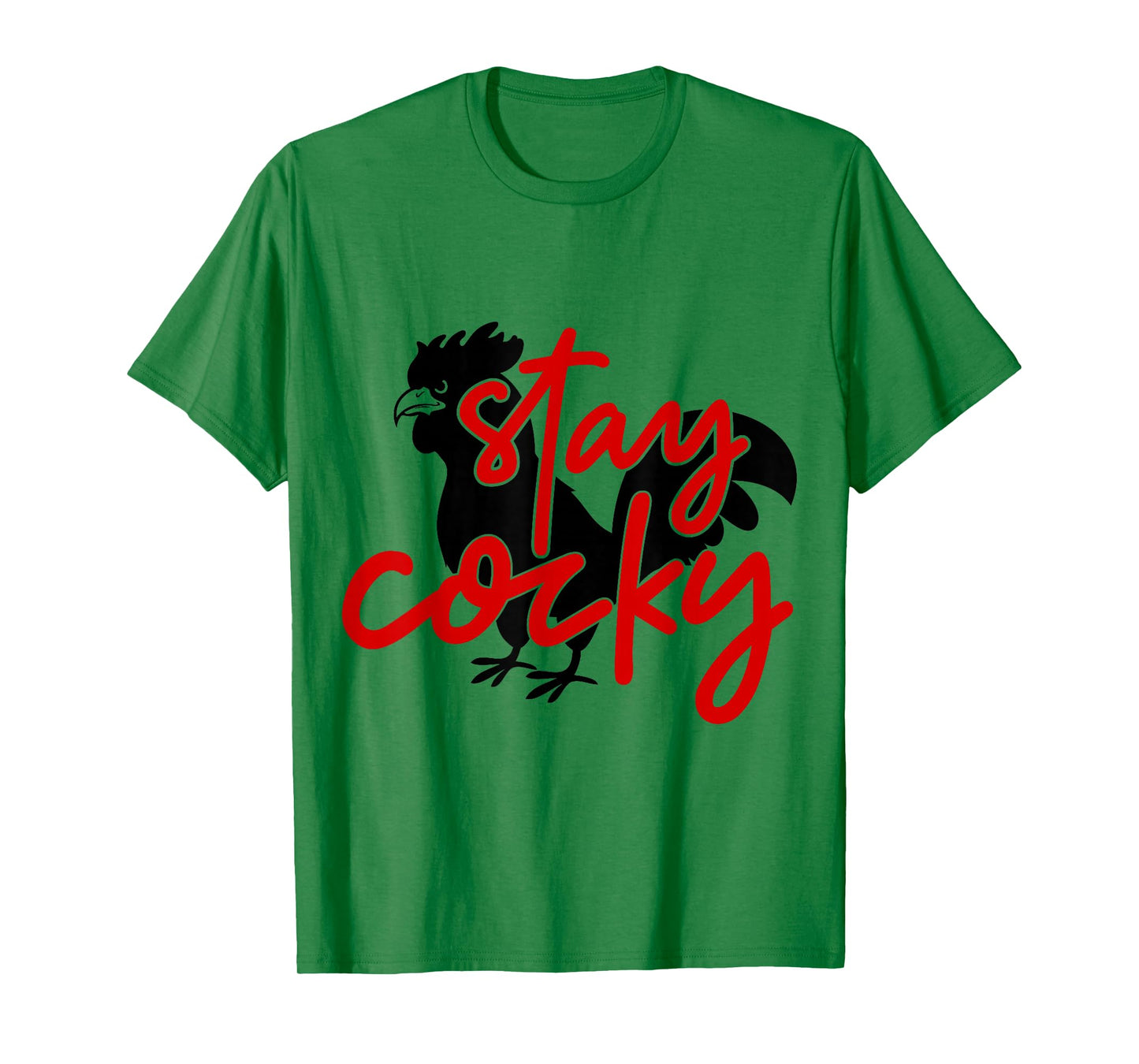 Stay Cocky Funny Design in Jacksonville State! T-Shirt