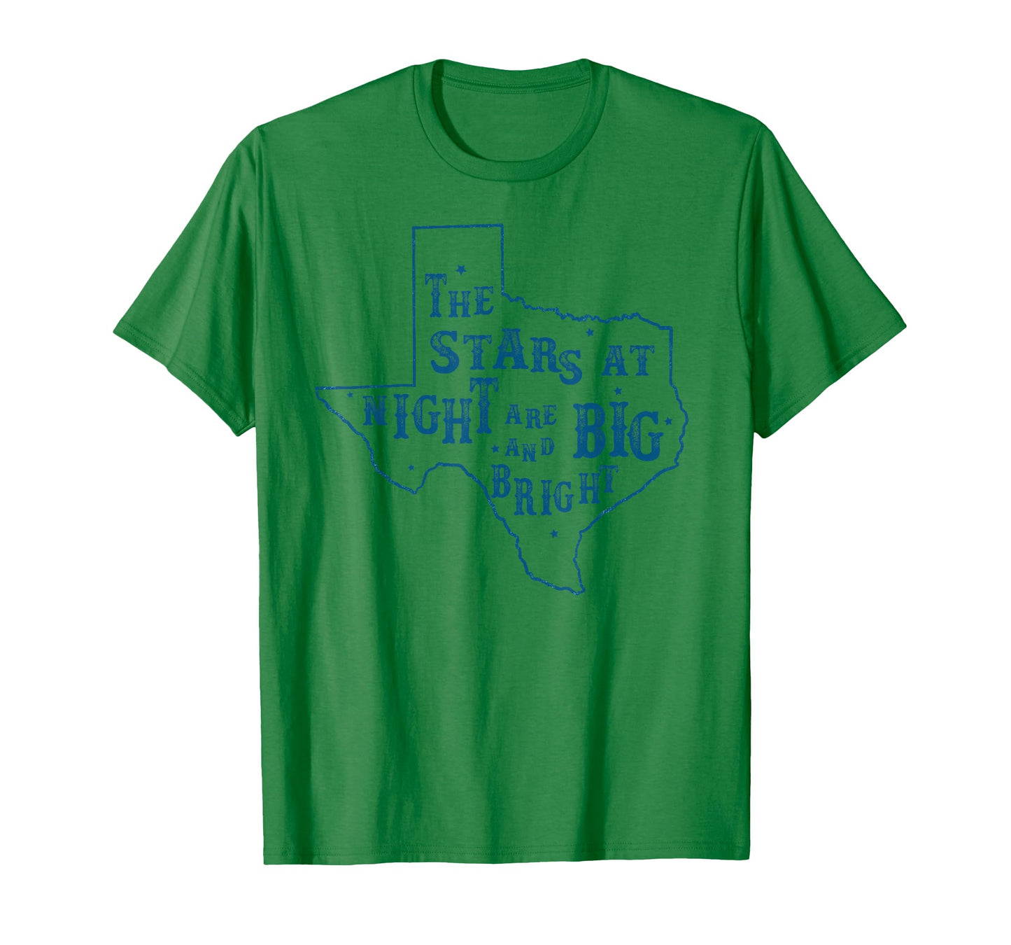 Texas The Stars at Night are Big and Bright Vintage Feel Tee T-Shirt