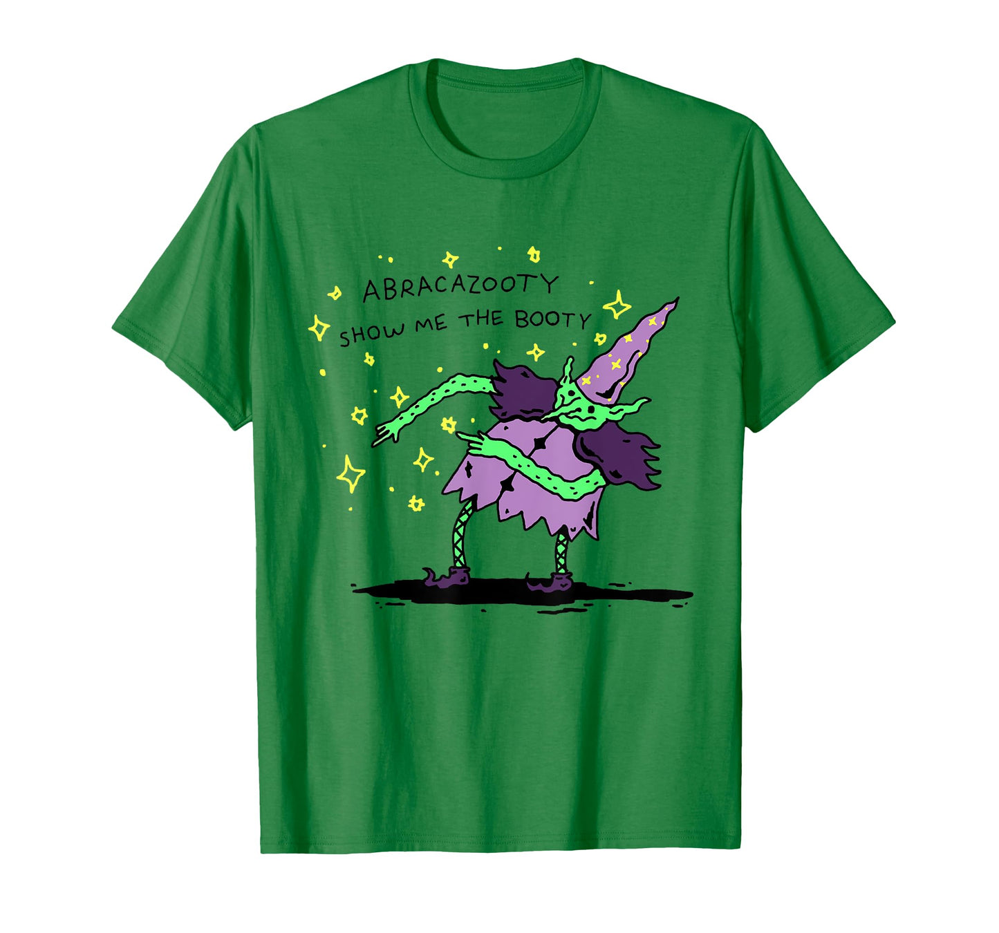 Abracazooty Show Me the Booty Funny Wizard T-Shirt