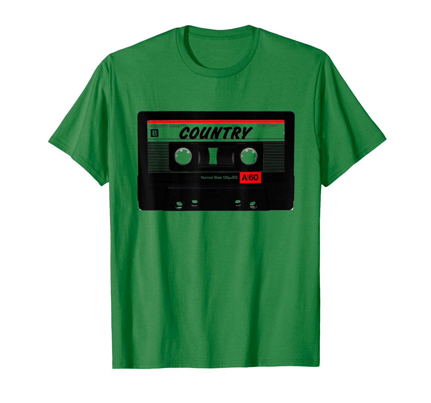 Country Music Mixtape 90s 80s 70s Retro Audio Cassette Tape T-Shirt
