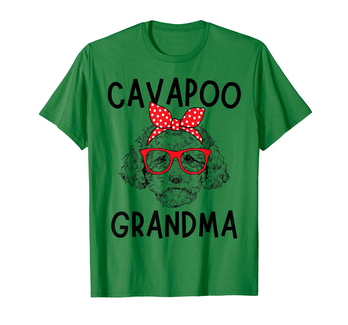 Cavapoo Grandma Cavadoodle Dog Nana Mother's Day Men Women Kids T-Shirt