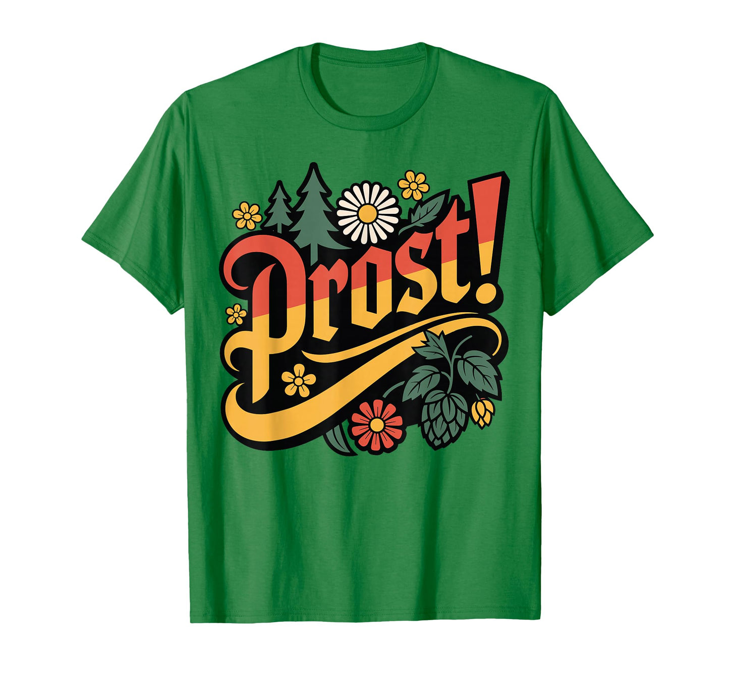 Oktoberfest Drinking Vintage German Prost Men Women T-Shirt