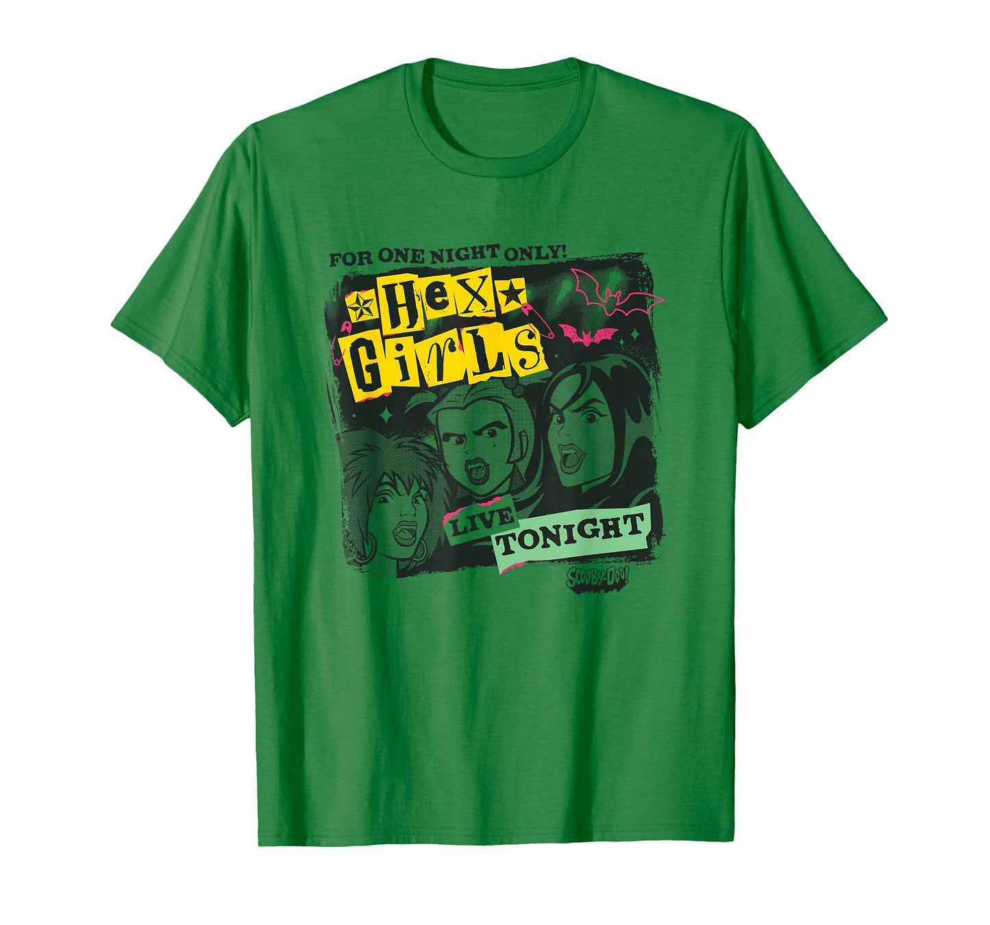 Scooby-Doo Hex Girls For One Night Only! Live Tonight Logo T-Shirt