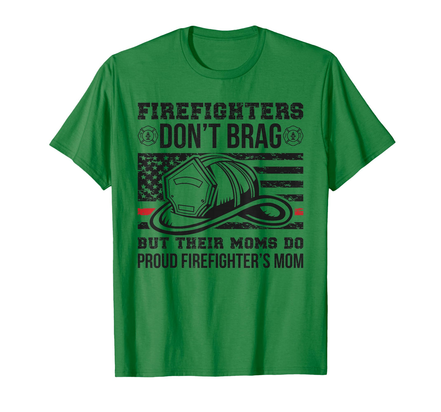 Funny Firefighter Mom Of A Fireman Mother Fire Mama T-Shirt