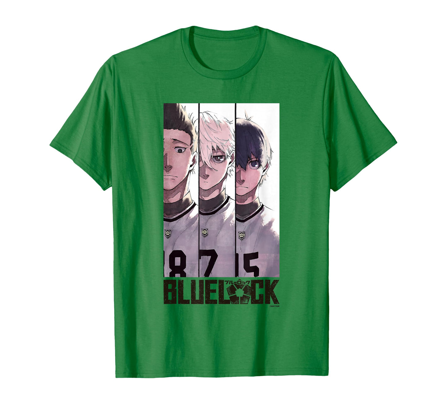 Blue Lock Seishiro Nagi Yoichi Isagi and Shouei Barou Poster T-Shirt