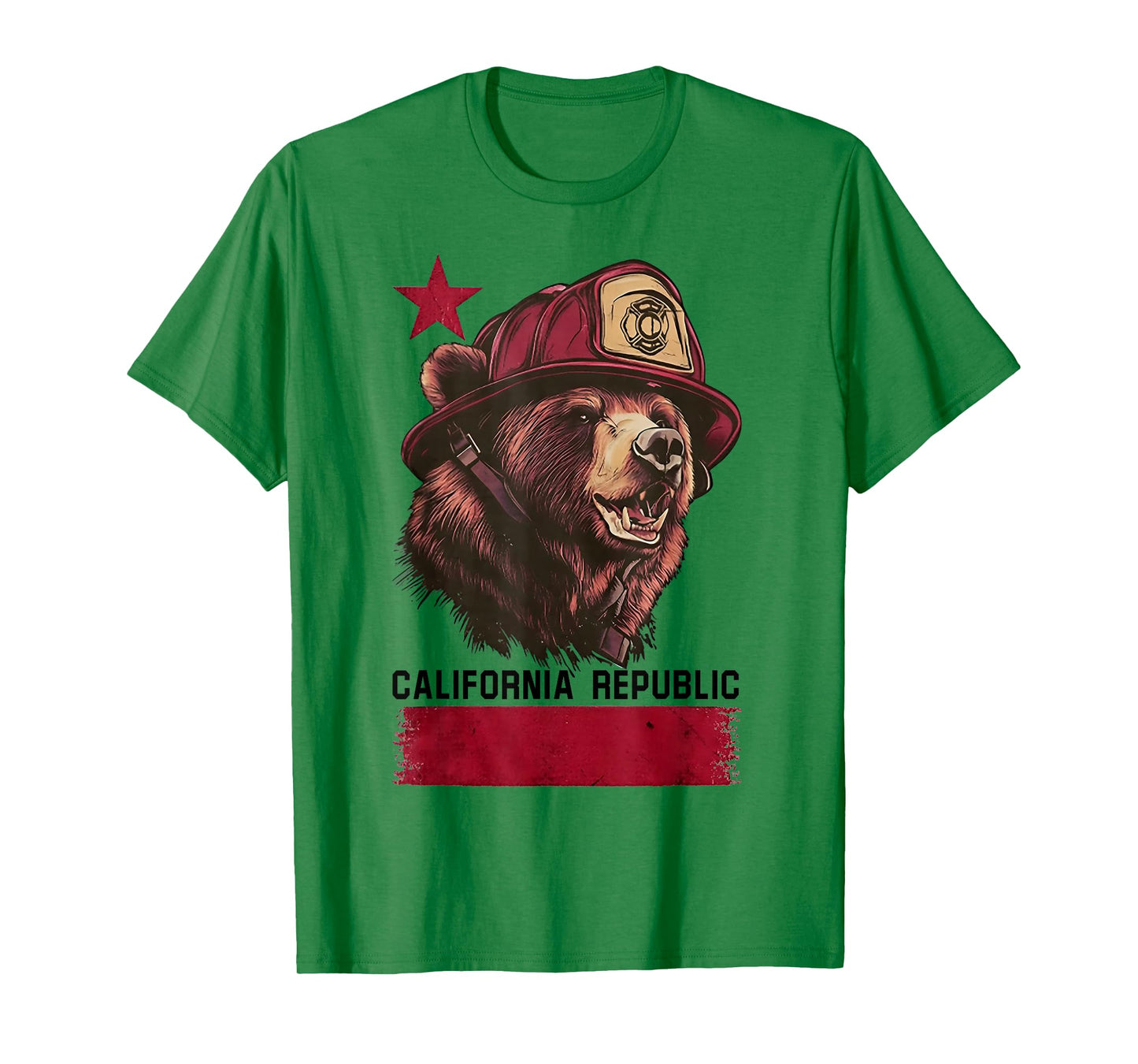 California Firefighters Bear T-Shirt