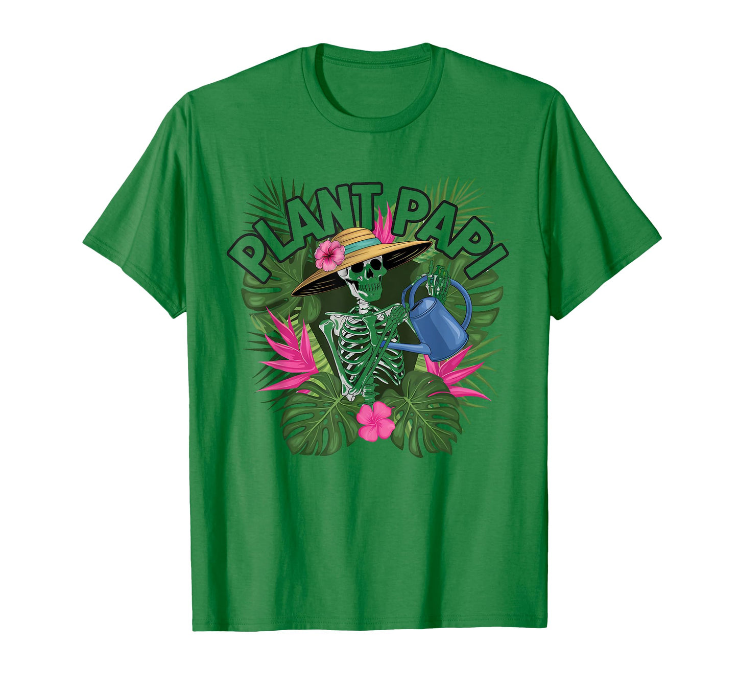 Halloween Plant Papi Daddy Gardener Funny Men & Women T-Shirt