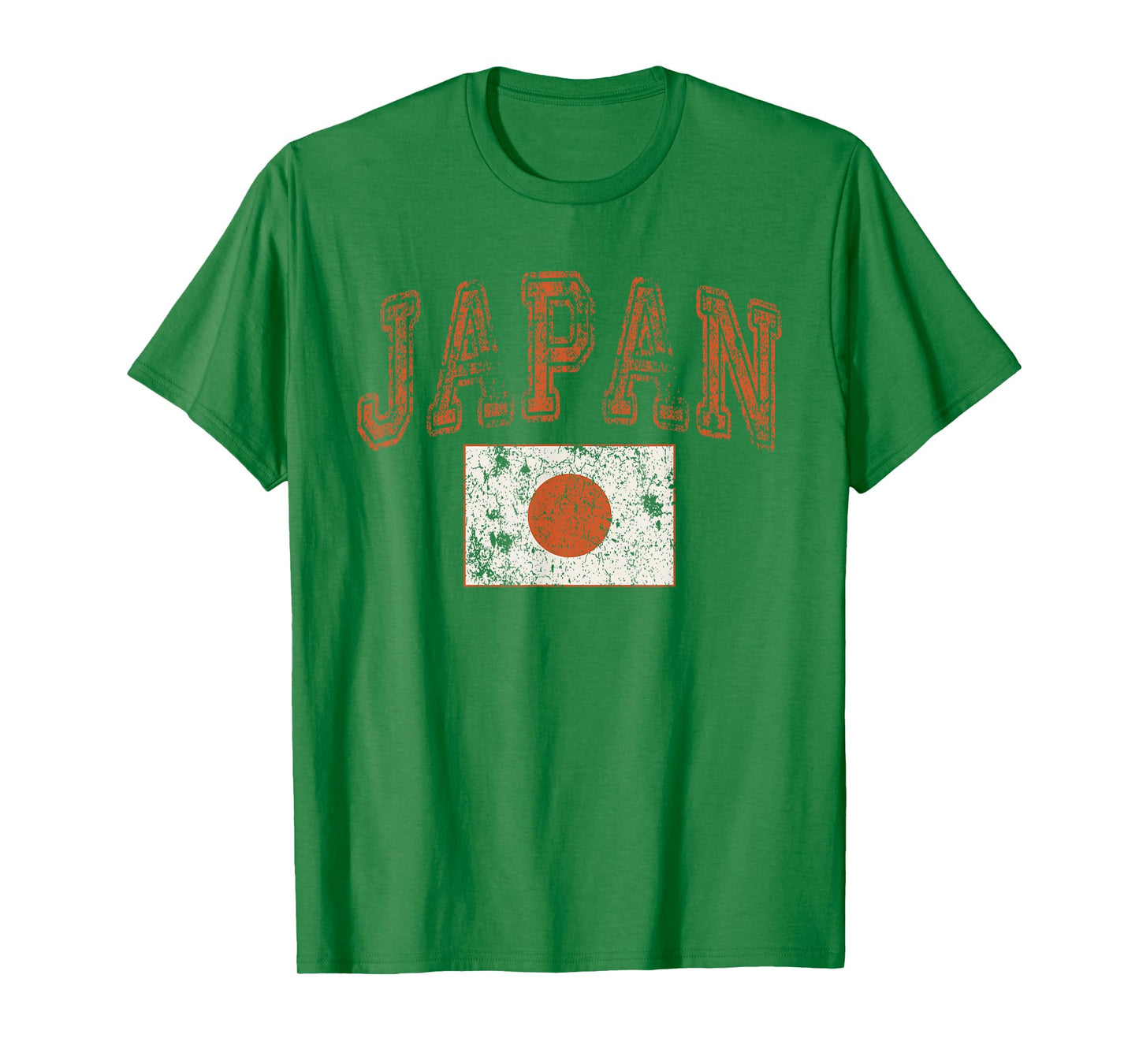 Vintage Retro Faded Japan Flag Japanese Pride T-Shirt