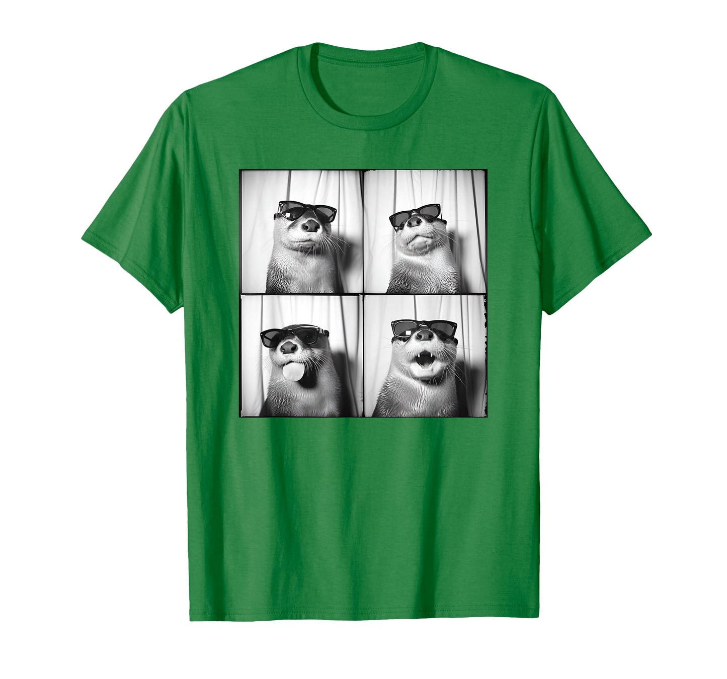 Funny Otter In Sunglasses Love Otters Sea Otter Lover T-Shirt